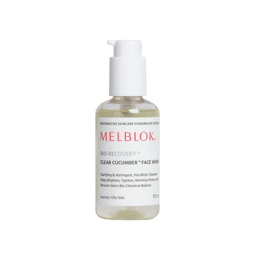 Melblok Bio-recovery Clear Cucumber Face Wash