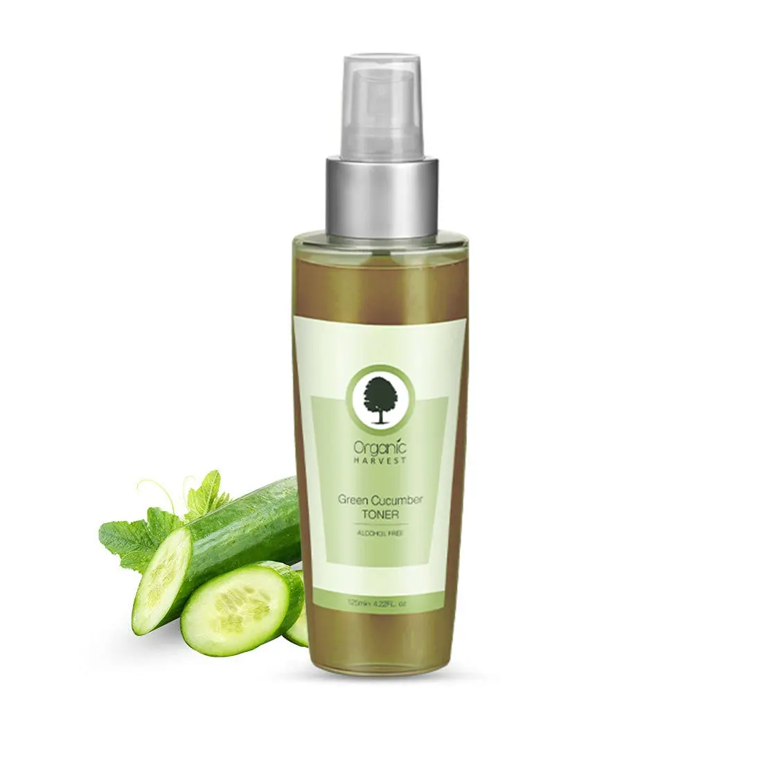 Organic Harvest Green Cucumber Toner (125 ml)