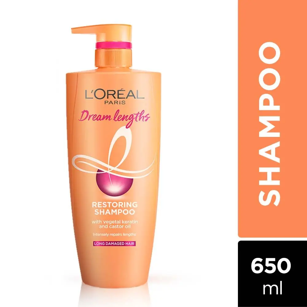 L'Oreal Paris Dream Lengths Shampoo (650 ml)