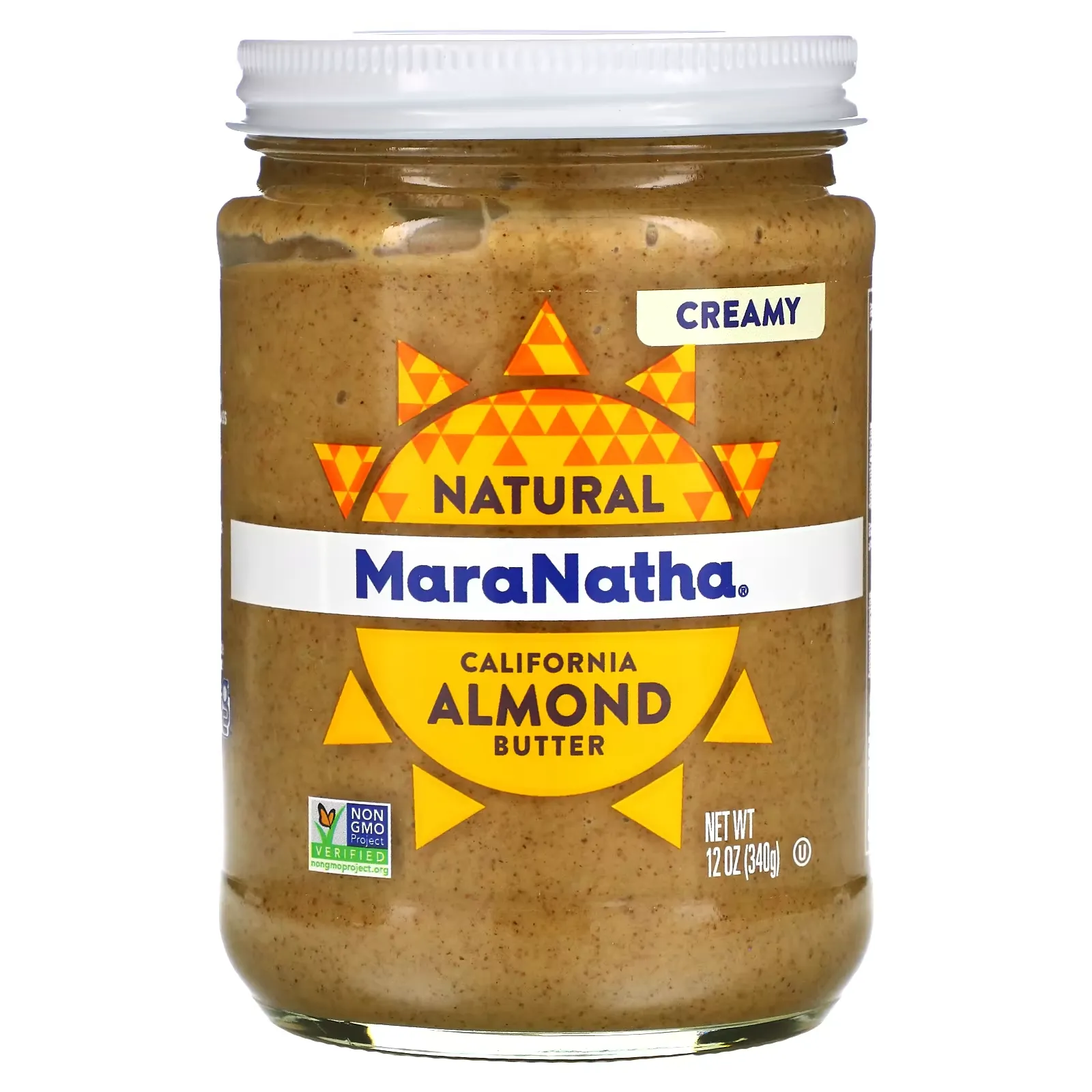 Natural California Almond Butter, Creamy, 12 oz (340 g)