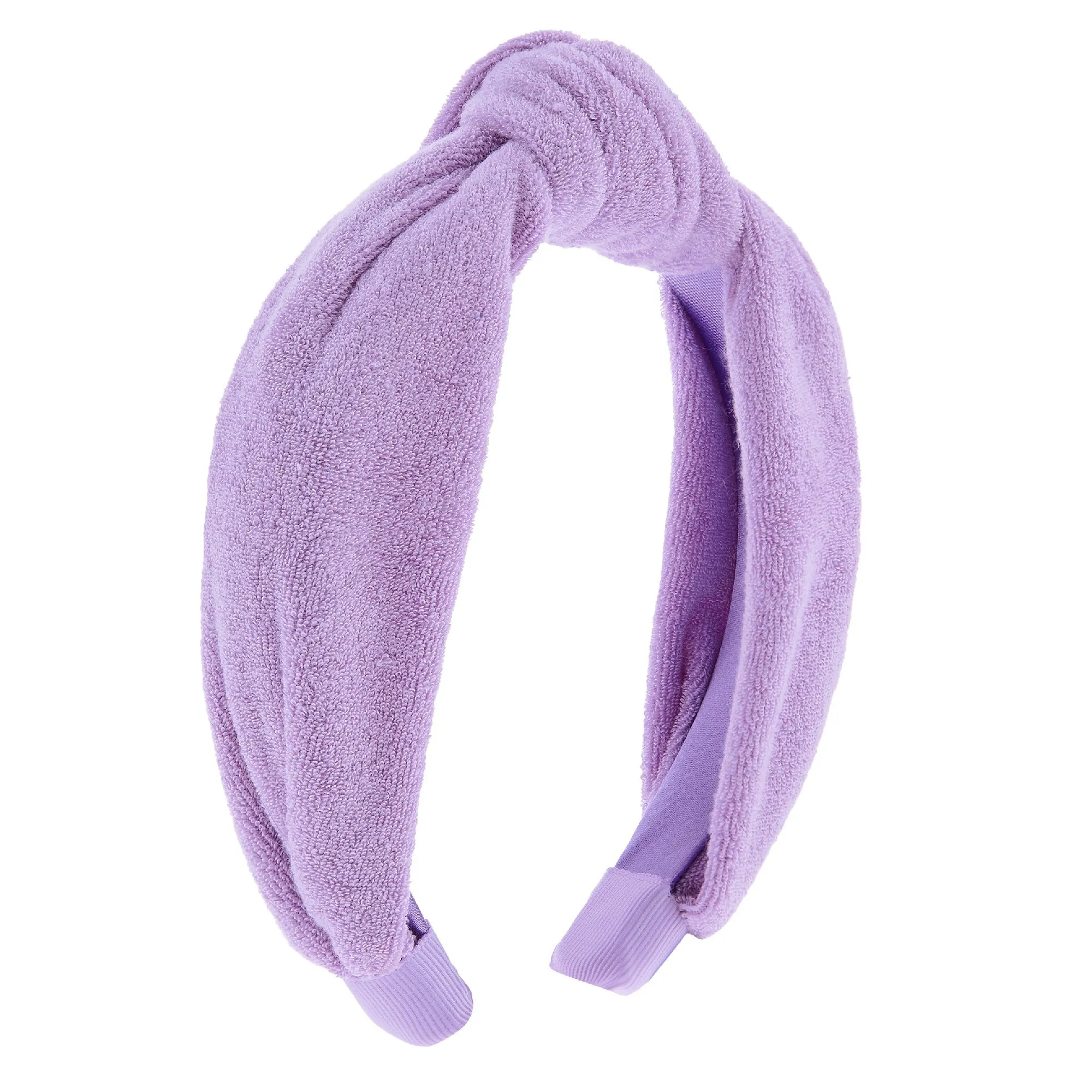 Accessorize London Wide Knot Towelling Headband