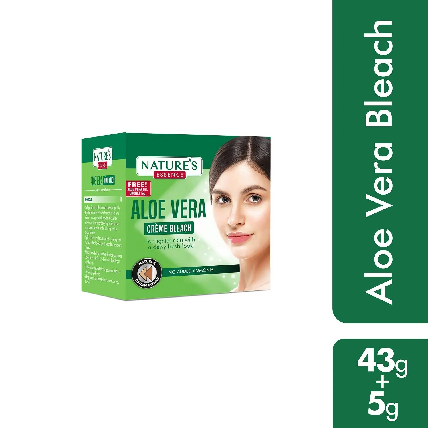 Nature's Essence Aloe Vera Creme Bleach (43 g)