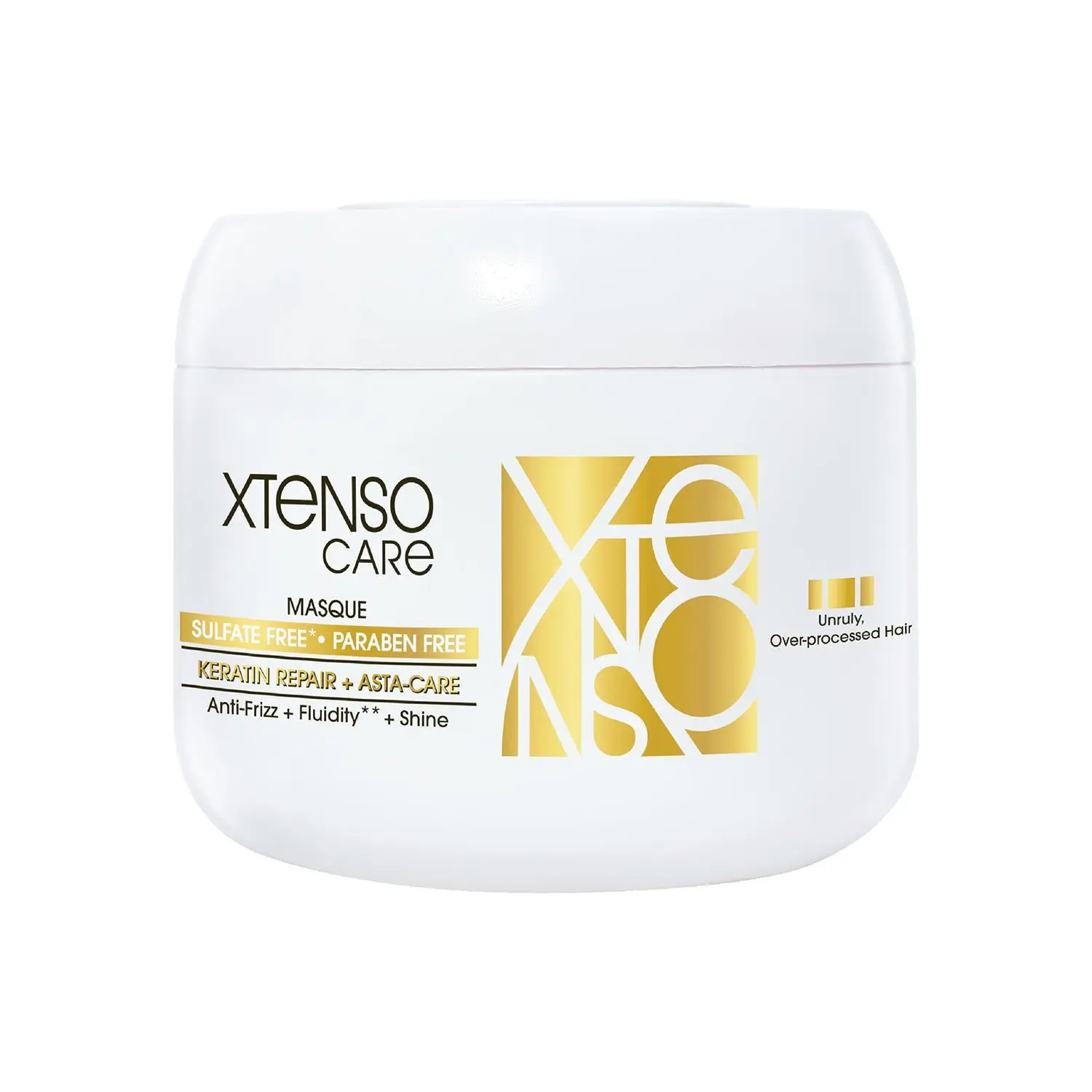 L'Oreal Professionnel Xtenso Care Sulfate-free.Paraben Free Masque |Hair Masque  for all hair types|Shine +Fluidity + Anti frizz|With Keratin Repair (196gms)