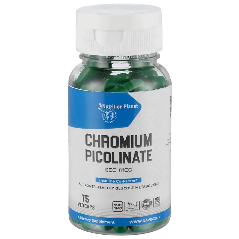 Nutrition Planet Chromium Picolinate,  75 capsules