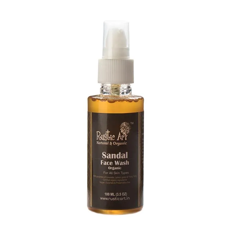 Rustic Art Organic Sandal Face Wash