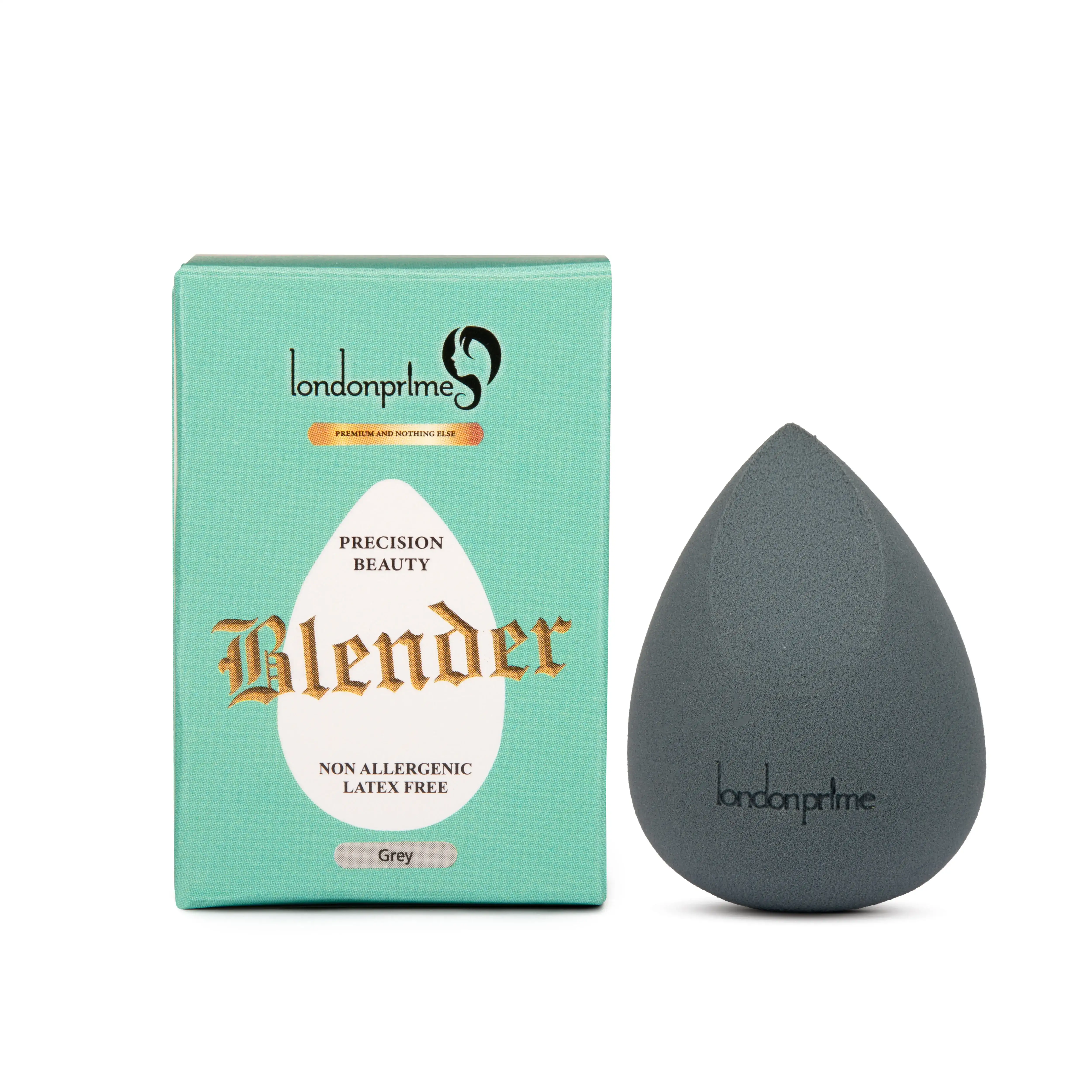 London Pride Cosmetics Prime Precision Beauty Blender - Grey