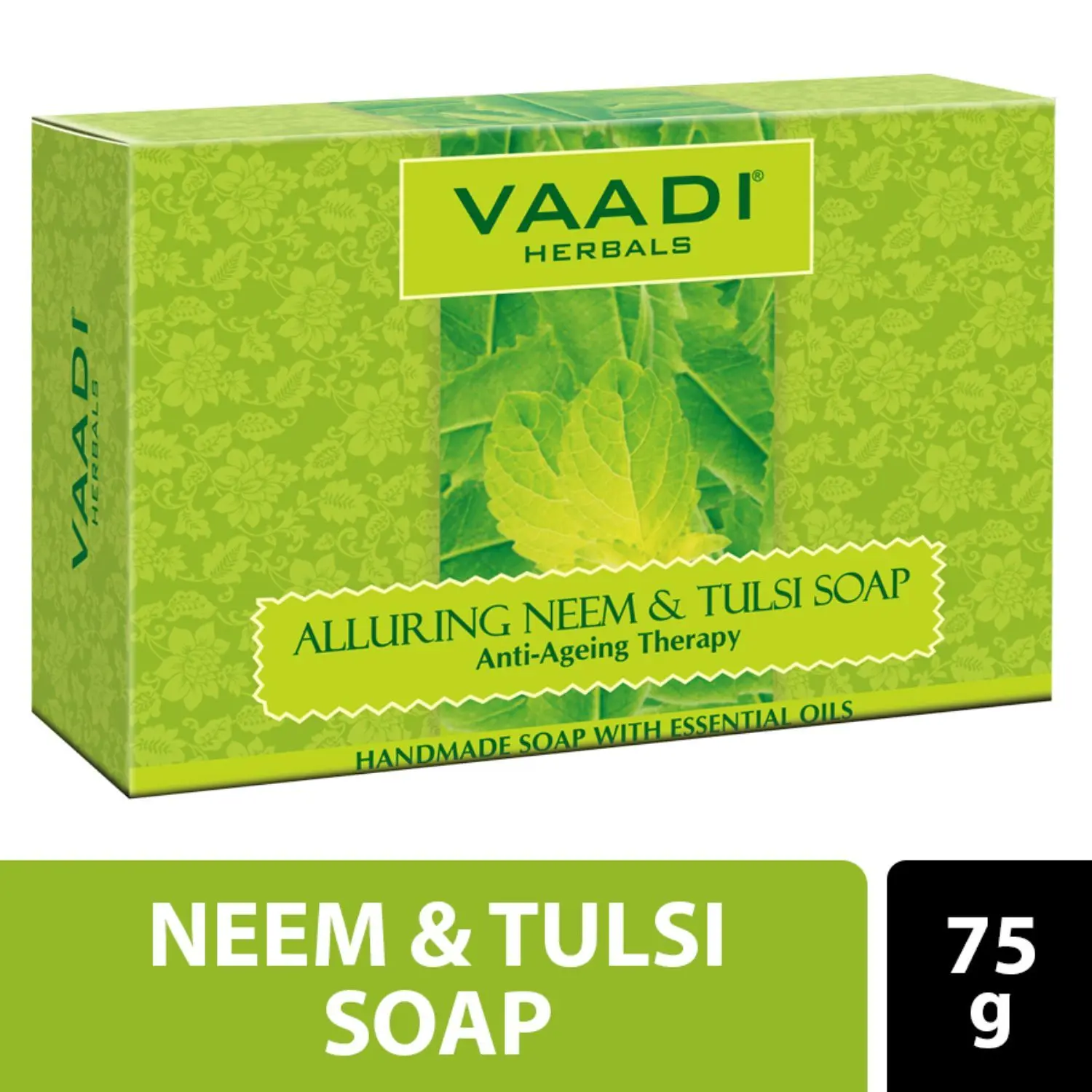 Vaadi Herbals Alluring Neem-Tulsi Soap