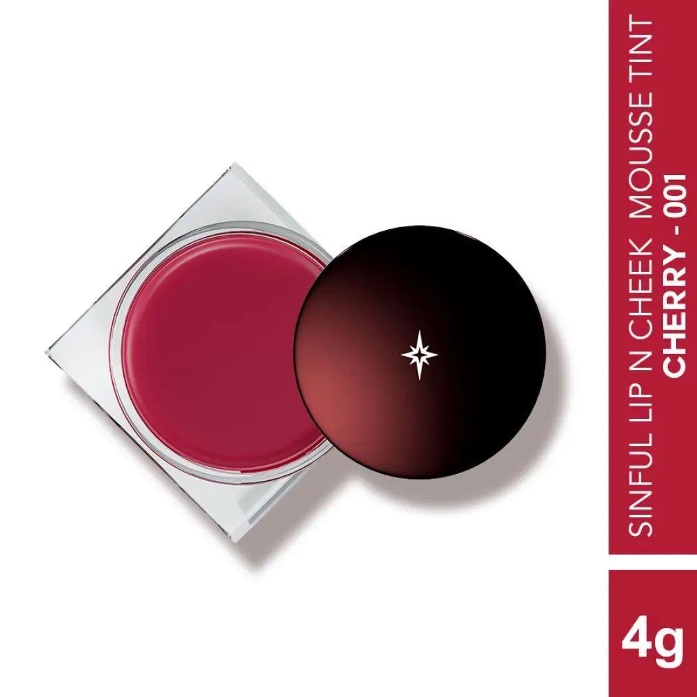 Colorbar Sinful Lip N Cheek Mousse Tint Cherry-001