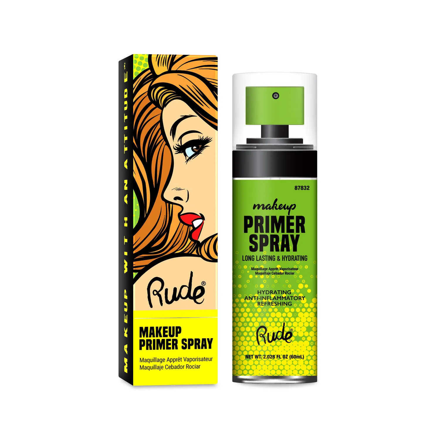 Rude Cosmetics Makeup Primer Spray