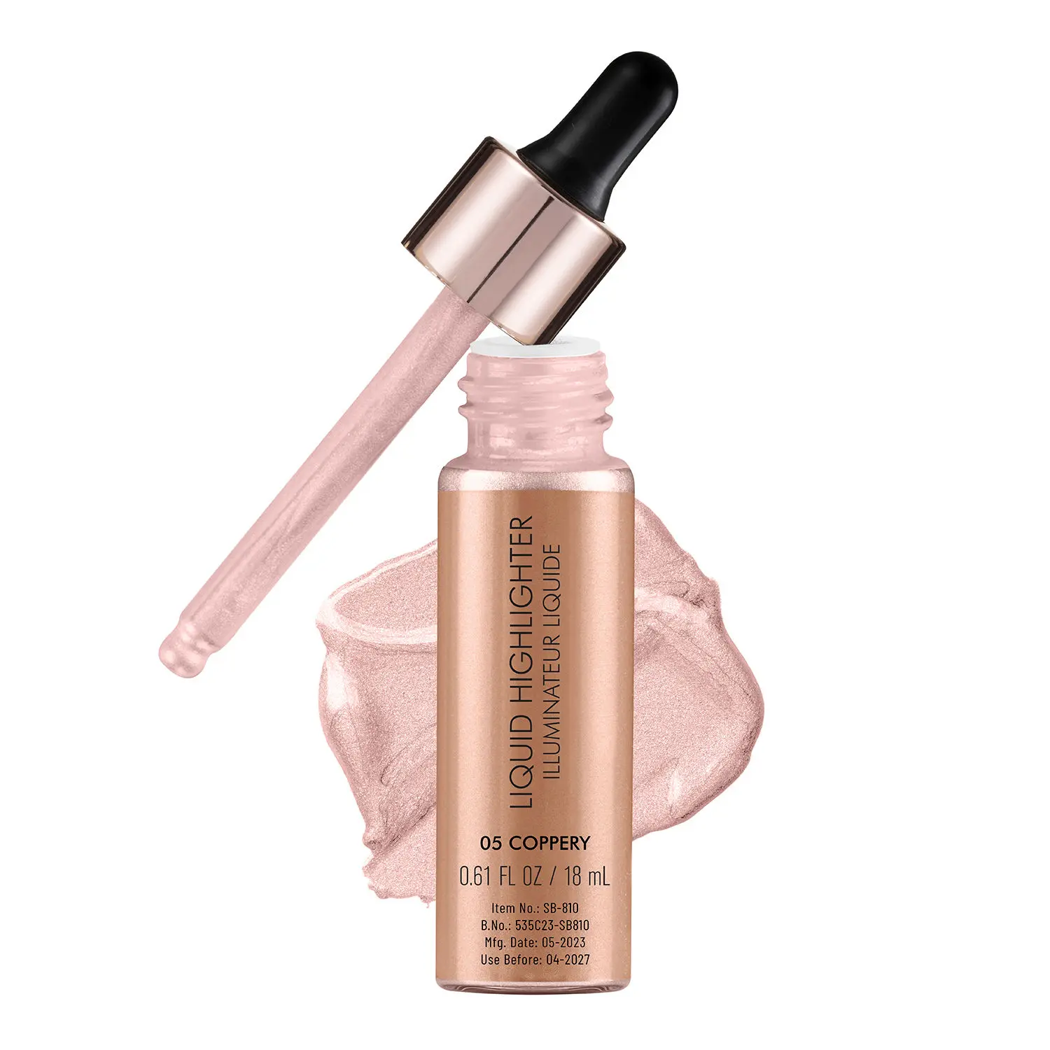 Swiss Beauty Liquid Highlighter Illuminater - Coppery (18 ml)