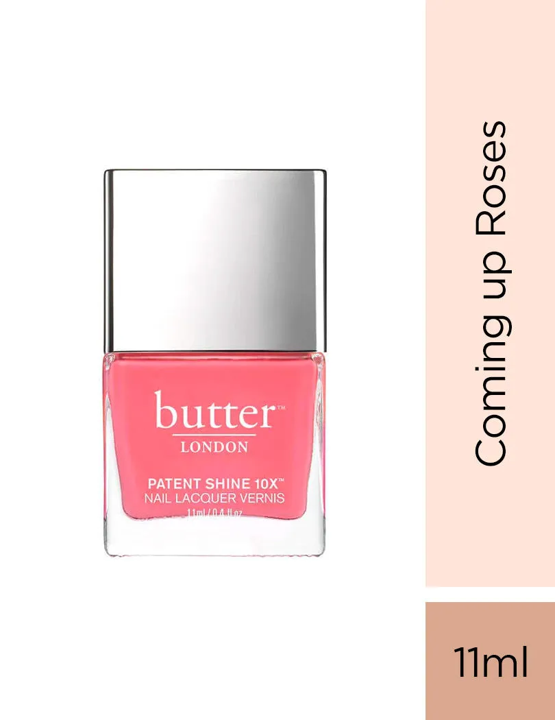 Butter London Patent Shine 10X Nail Lacquer - Coming Up Roses