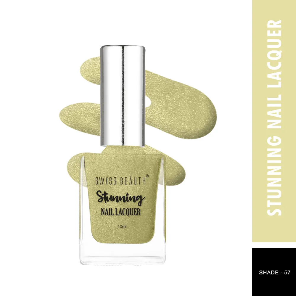 Swiss Beauty Stunning Nail Lacquer - 57 Lovely Olive