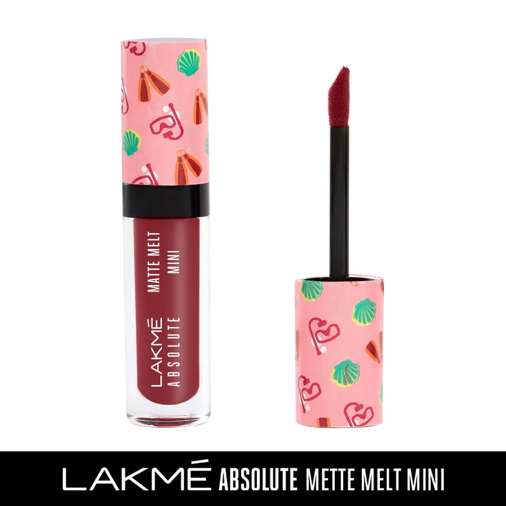 Lakme Absolute Matte Melt Mini Liquid Lip Color