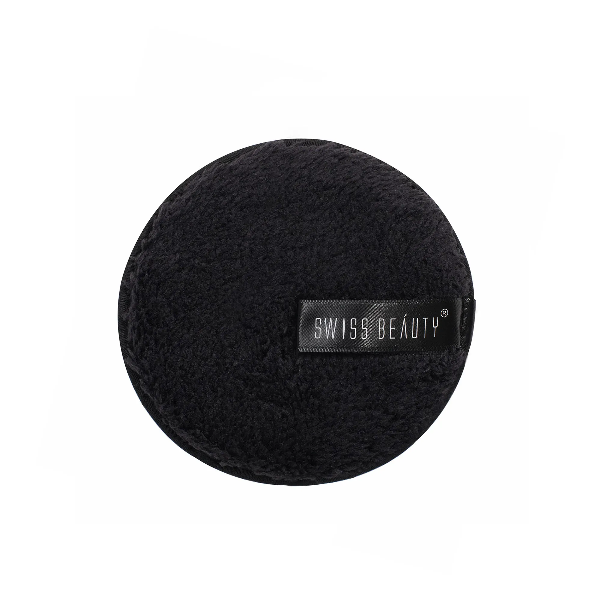 Swiss Beauty Soft & Gentle Cleansing Reusable Makeup Remover Pad - Black