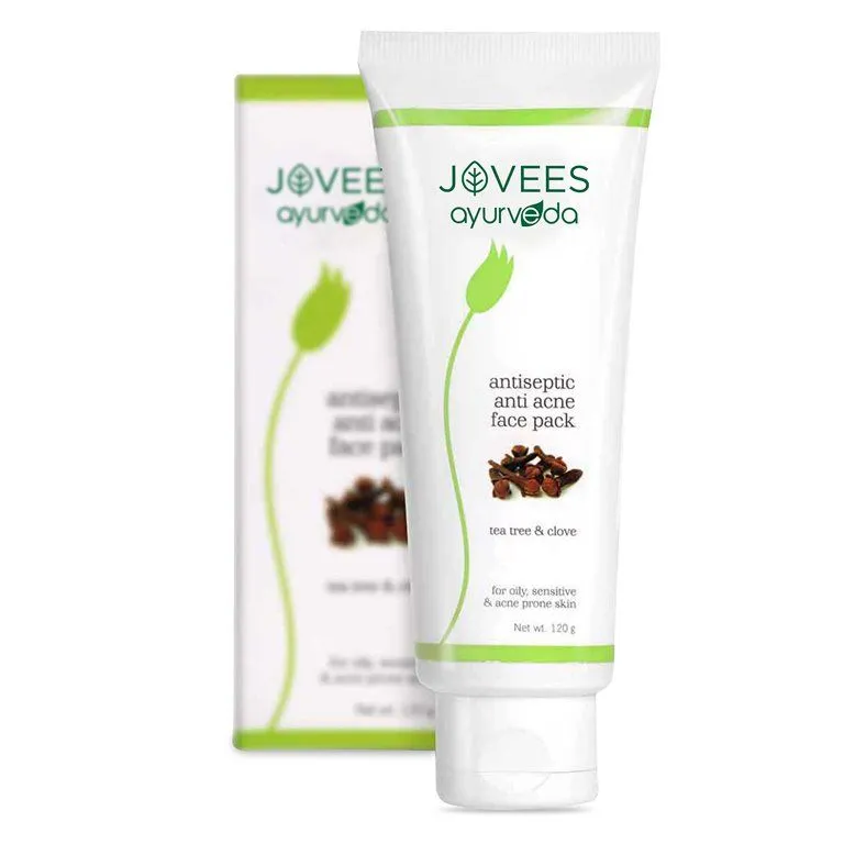 Jovees Antiseptic Anti Acne Face Pack Tea Tree & Clove