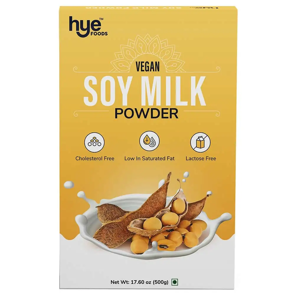 Hye Foods Vegan Soy Milk Powder,  500 g  Natural