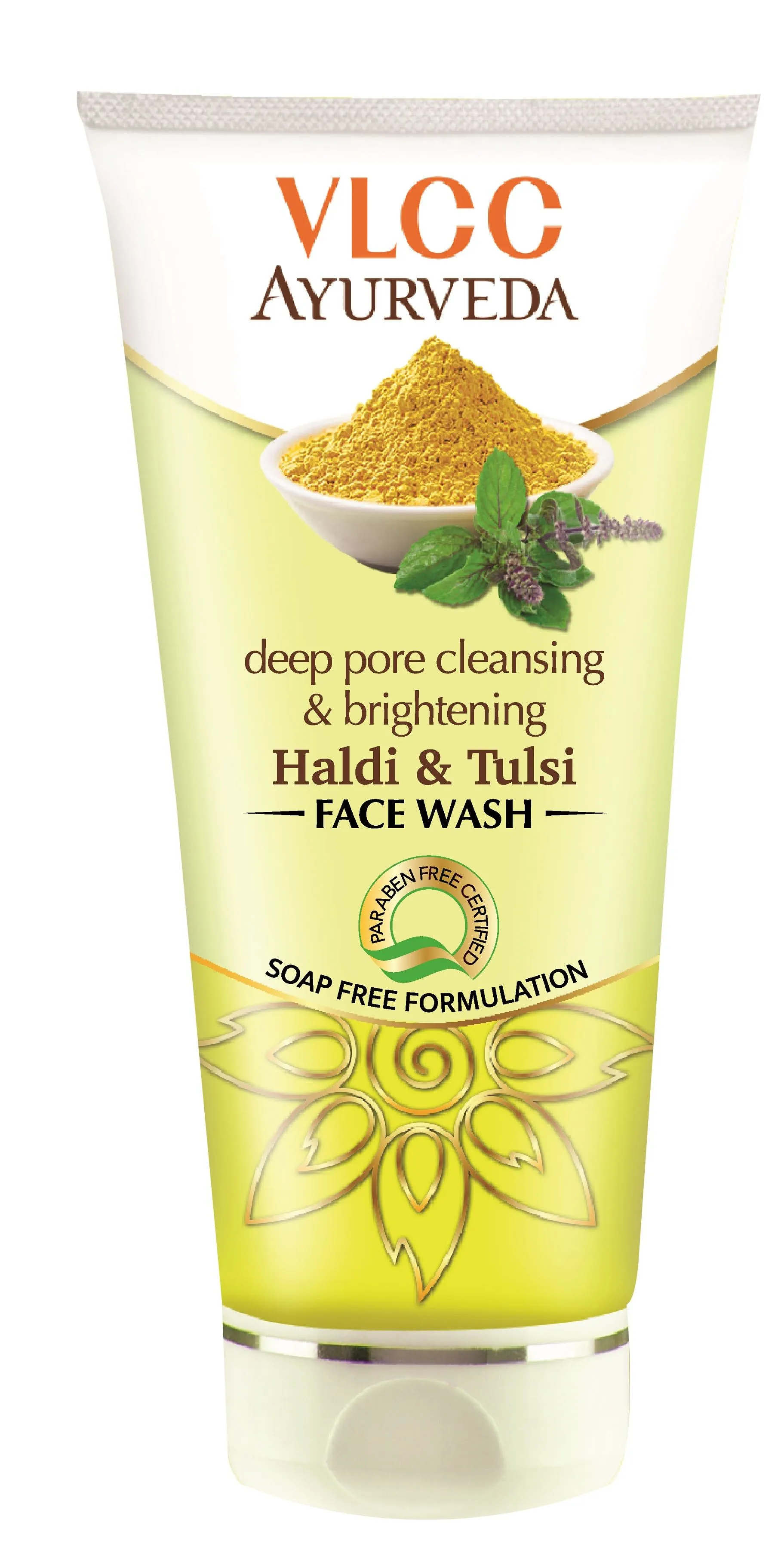 VLCC Ayurveda Deep Pore Cleansing & Brightening Haldi & Tulsi Face Wash