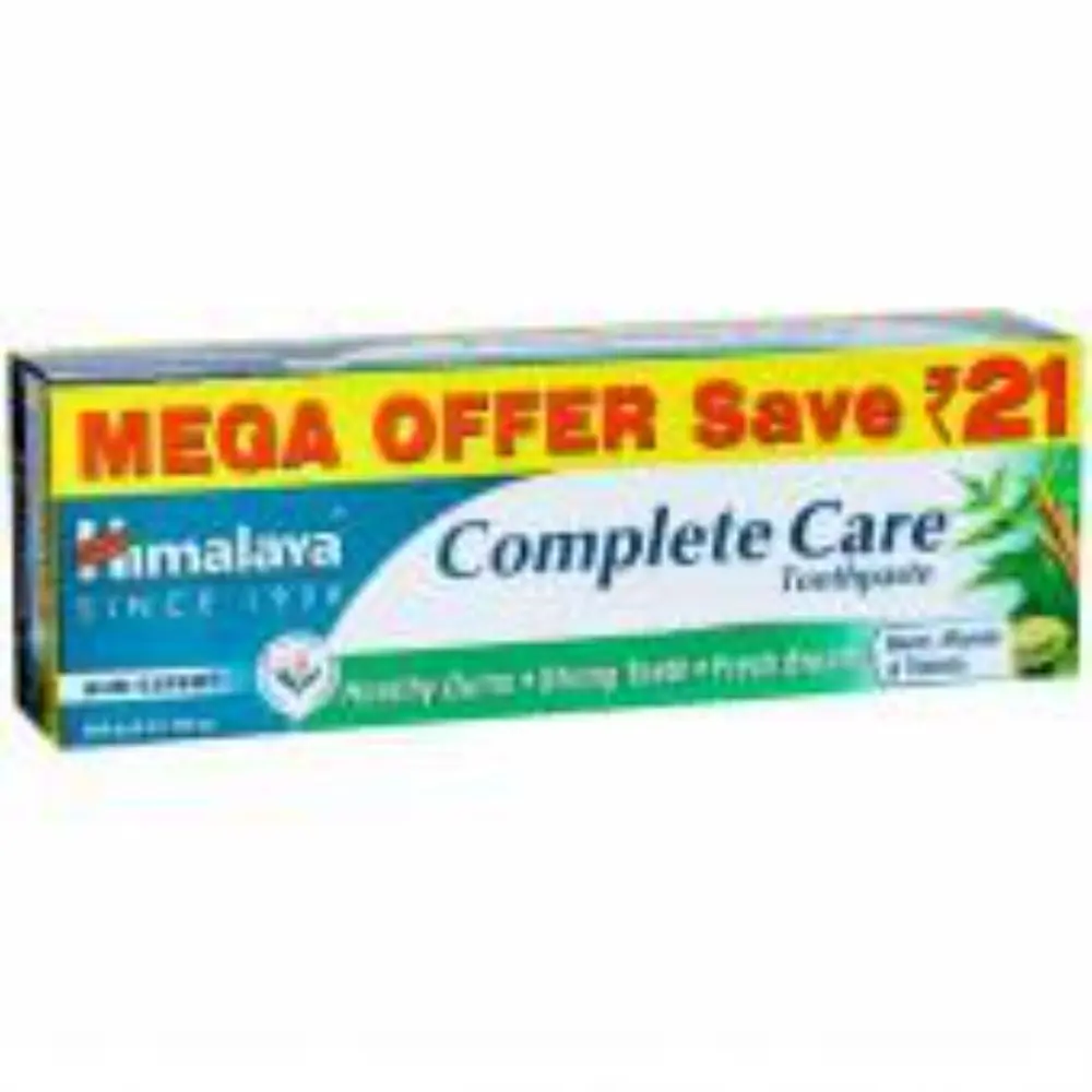 Himalaya Complete Care Toothpaste save Rs.21 off on (2N X 150 g)