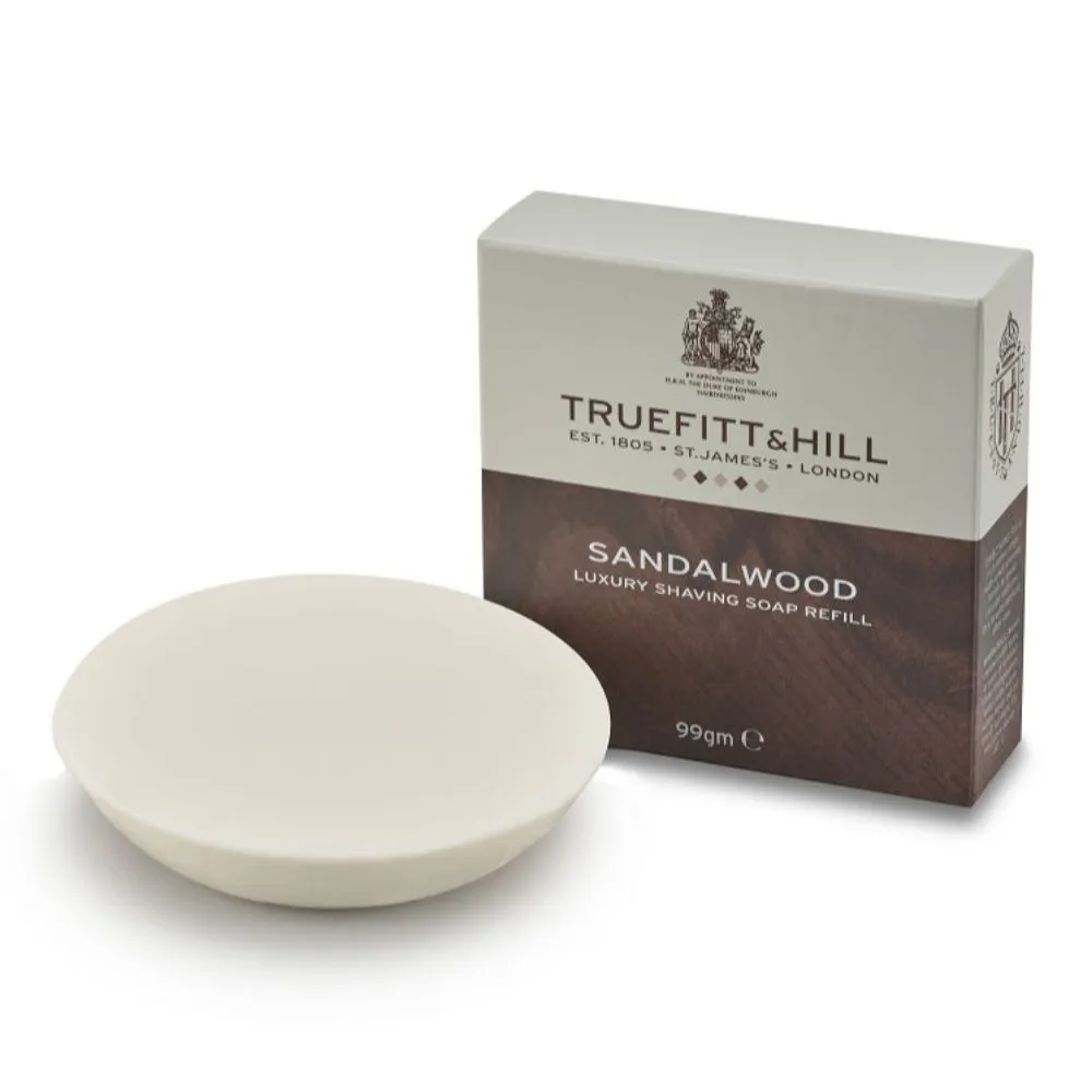 Truefitt and Hill Sandalwood Luxury Shaving Soap Refill