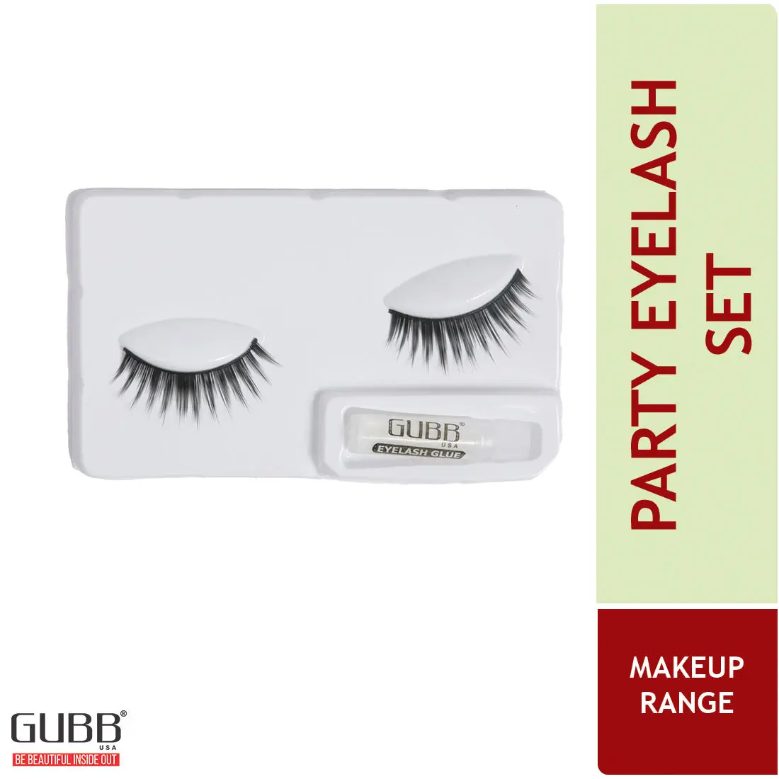 GUBB False Eyelashes Set (Party Style)