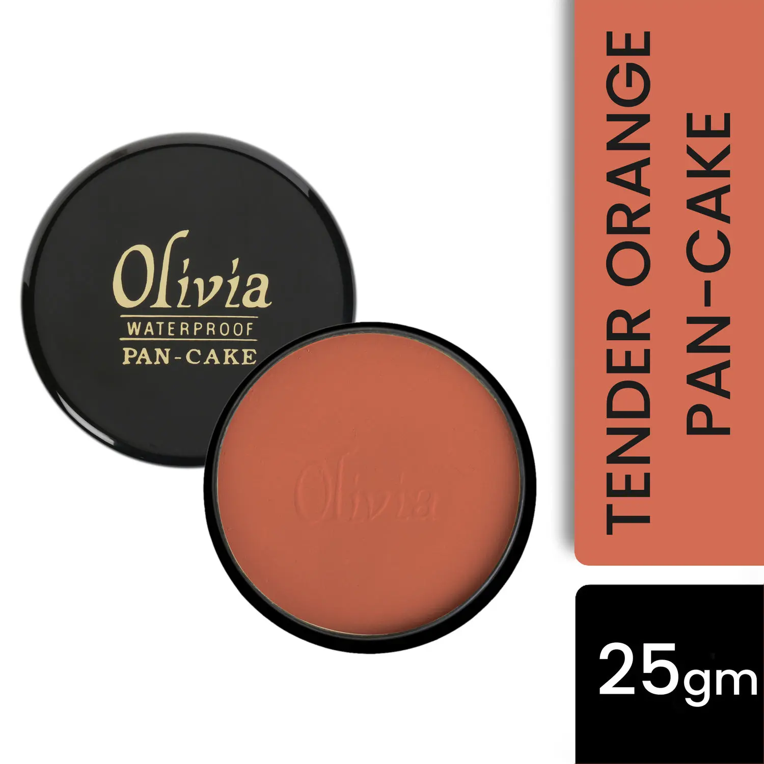 Olivia Waterproof Pan-Cake Tender Orange (25 g)