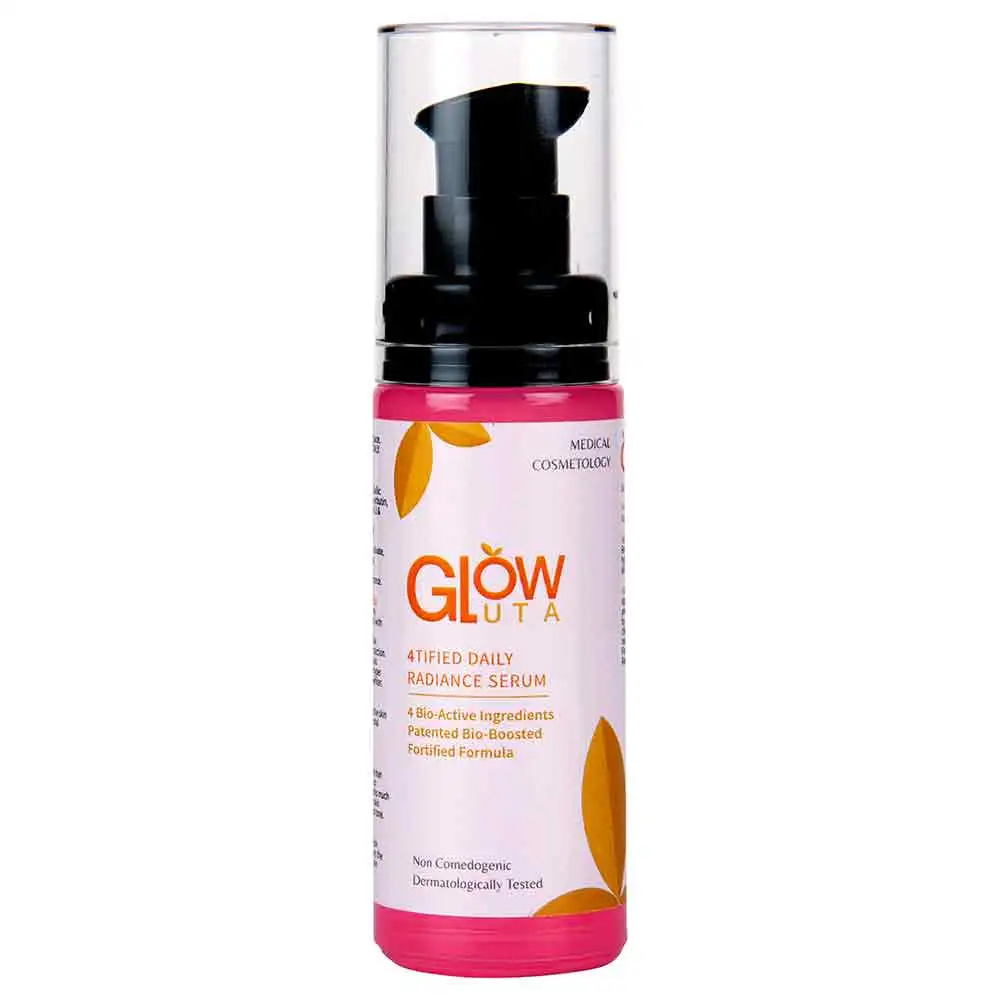 Glow Gluta 4Tified Daily Radiance Serum,  1 Piece(s)/Pack  for All Skin Types