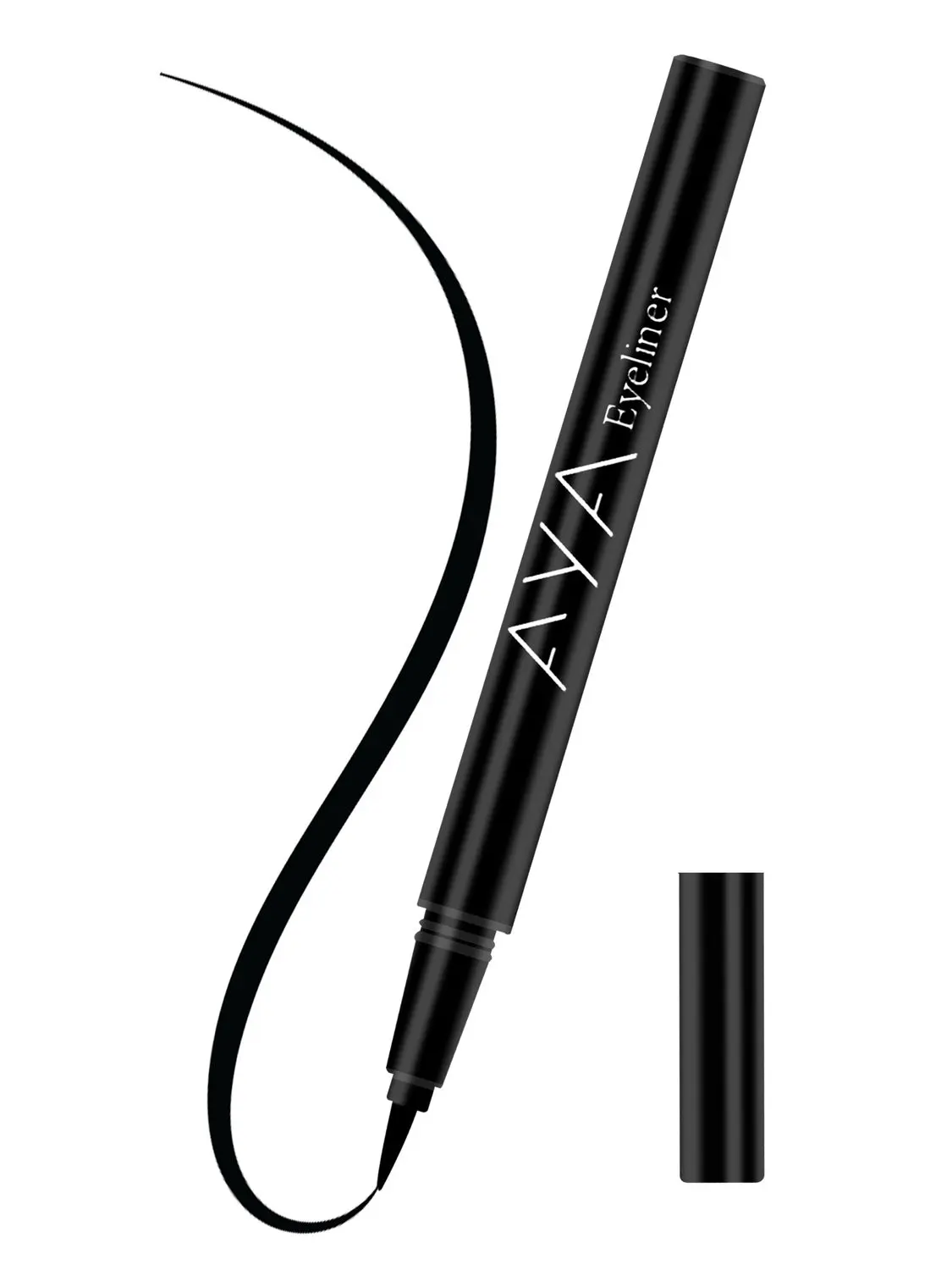 AYA Waterproof Long Lasting Eyeliner, Black (2 ml)