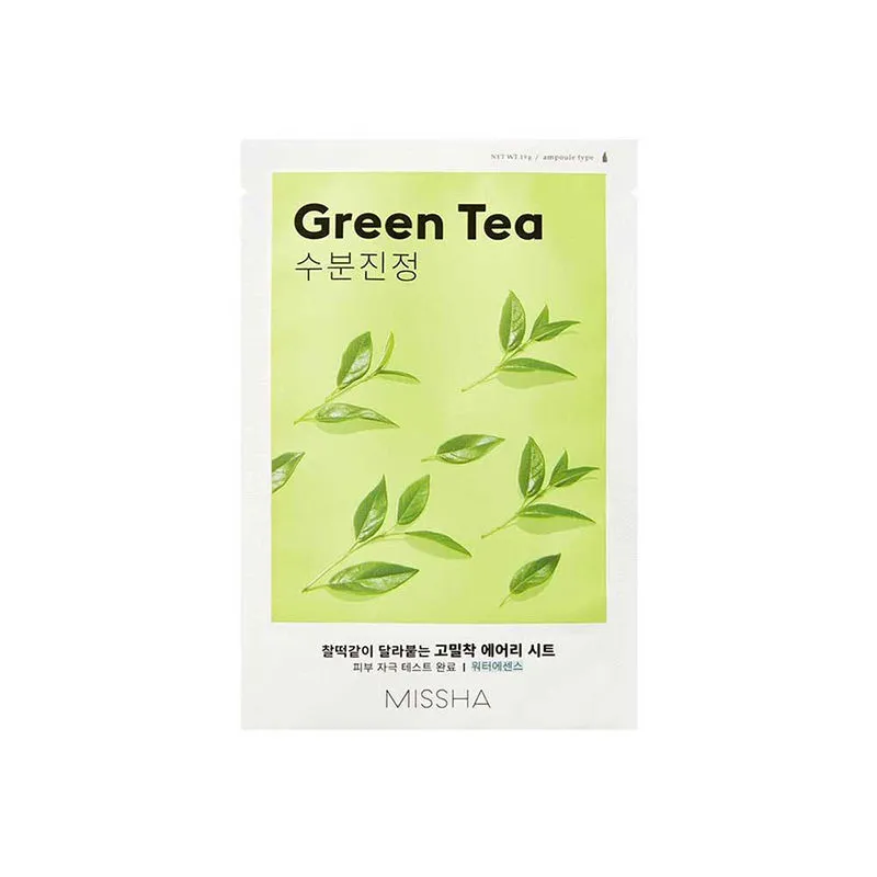 Missha Airy Fit Sheet Mask - Green Tea