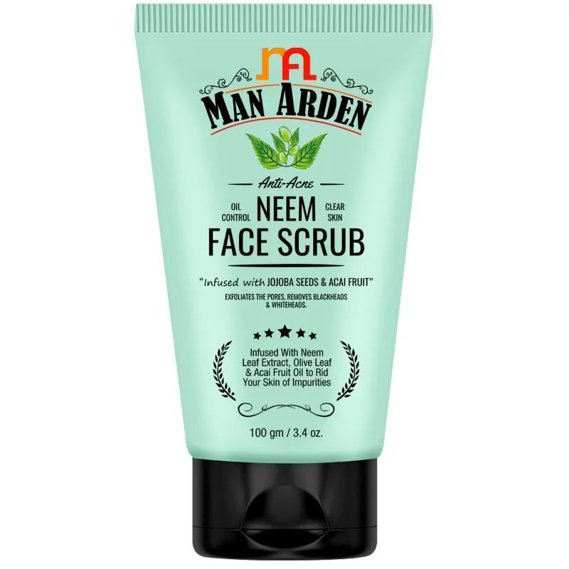 Man Arden Anti-Acne Neem Face Scrub