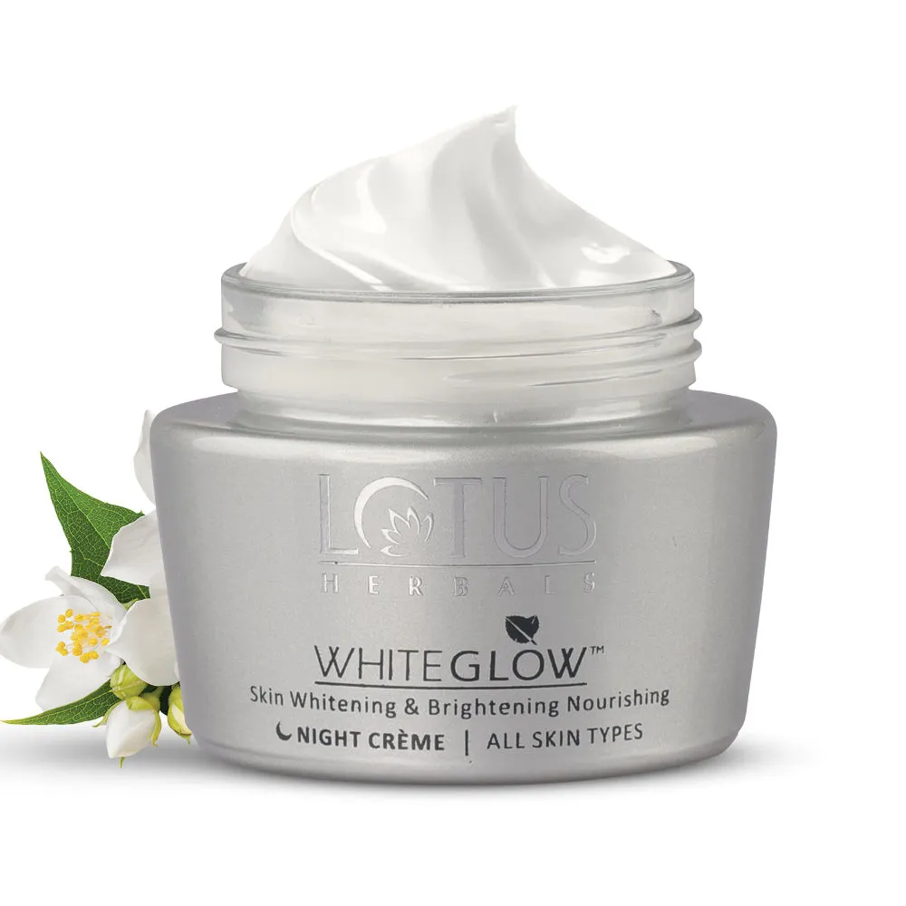 Lotus Herbals Whiteglow Skin Whitening & Brightening Nourishing Night Cream