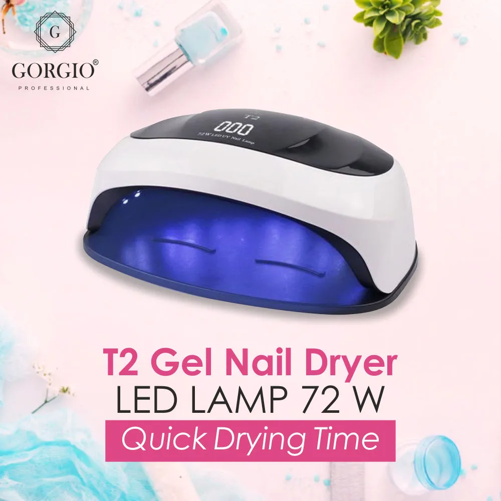 Gorgio Professional T2 Gel Nail Dryer Led Lamp