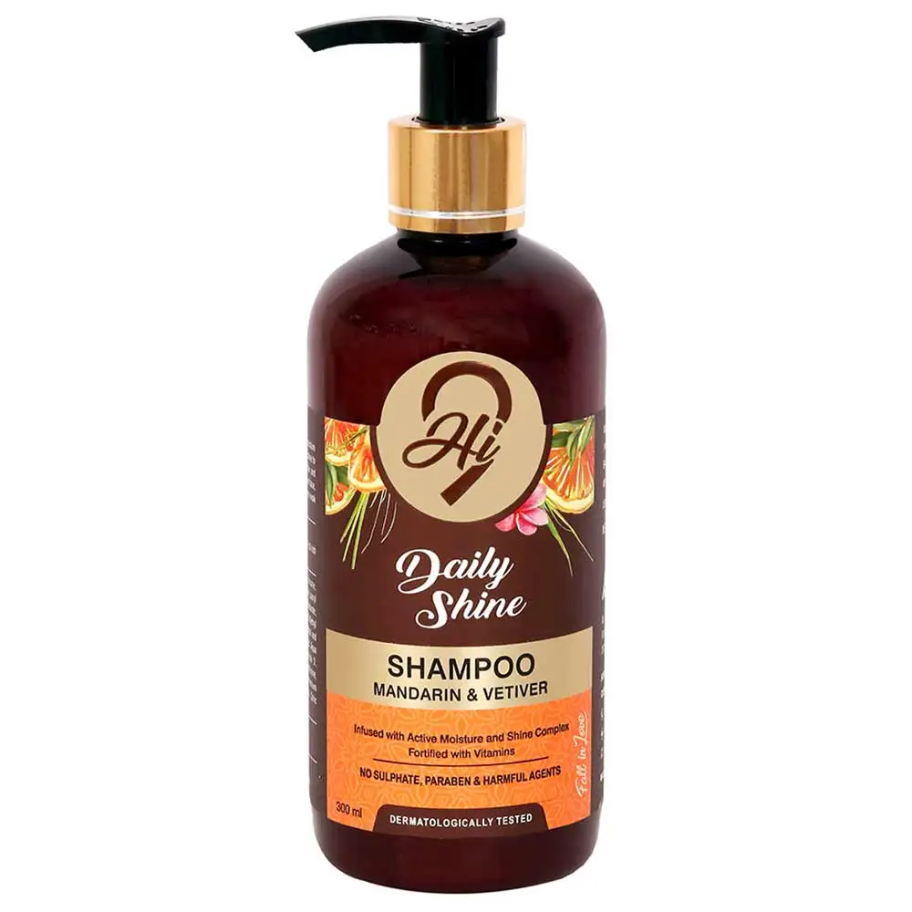 Hi9 Daily Shine Shampoo,  300 ml  Mandarin & Vetiver