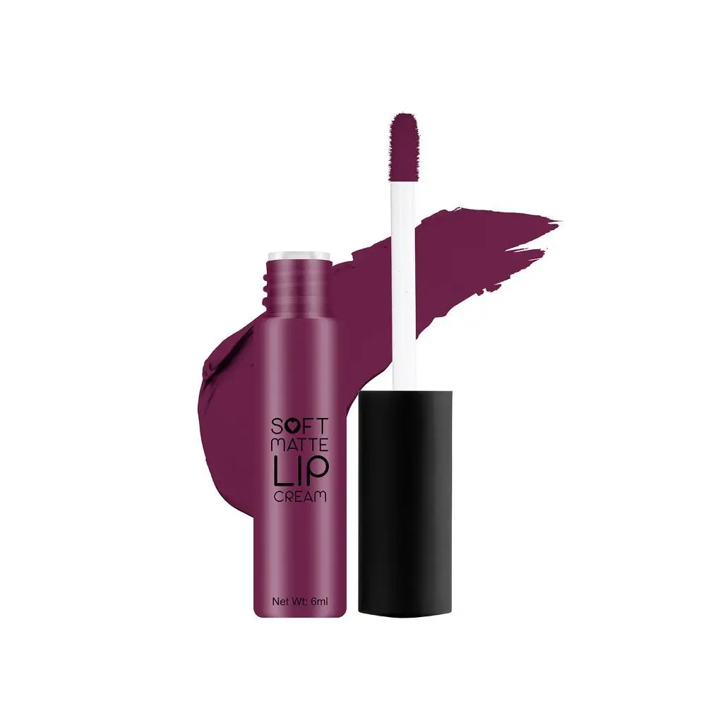 Swiss Beauty Soft Matte Lip Cream - 35 - Purple Villain - 6 ml