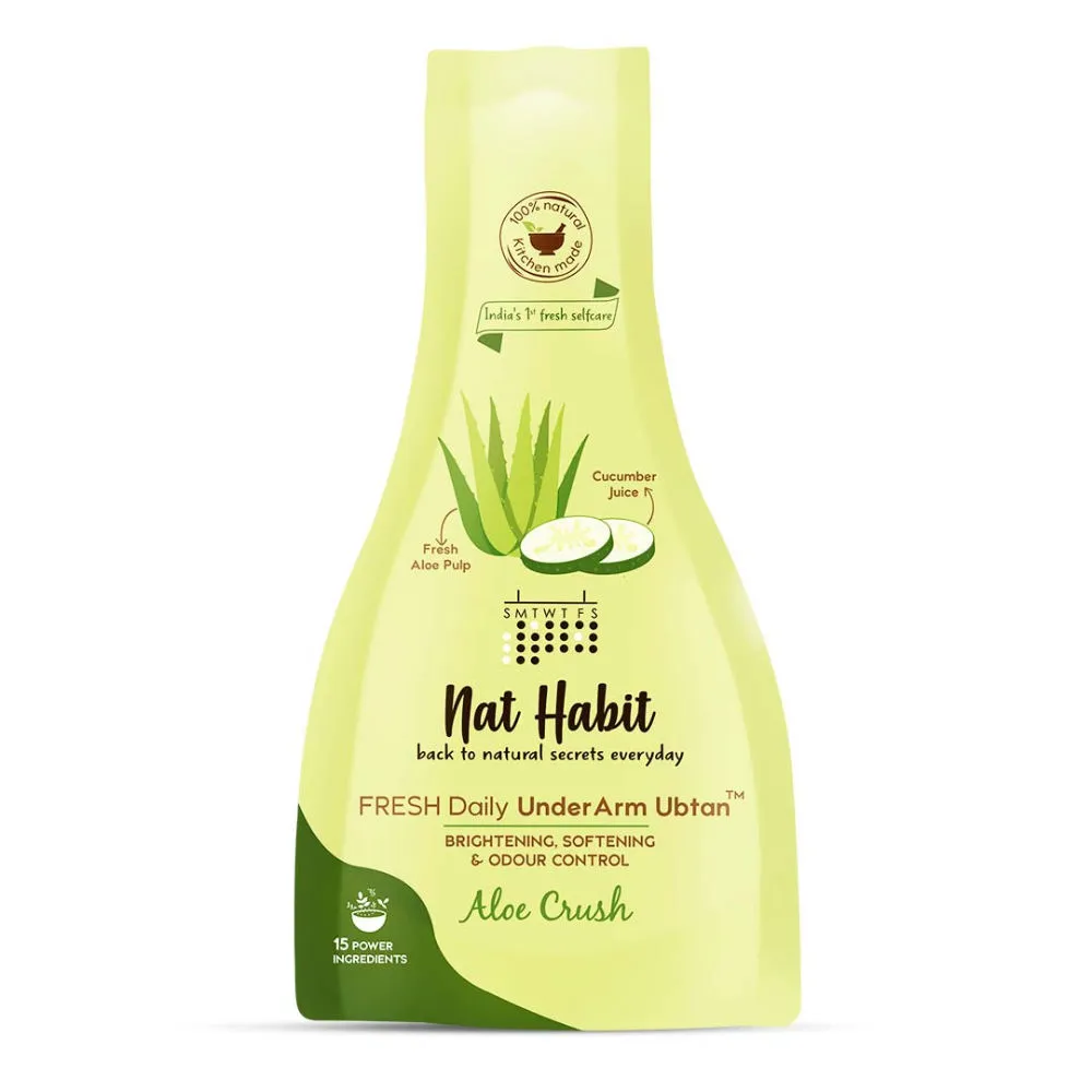 Nat Habit Aloe Crush Underarm Ubtan 4-in-1 Scrub