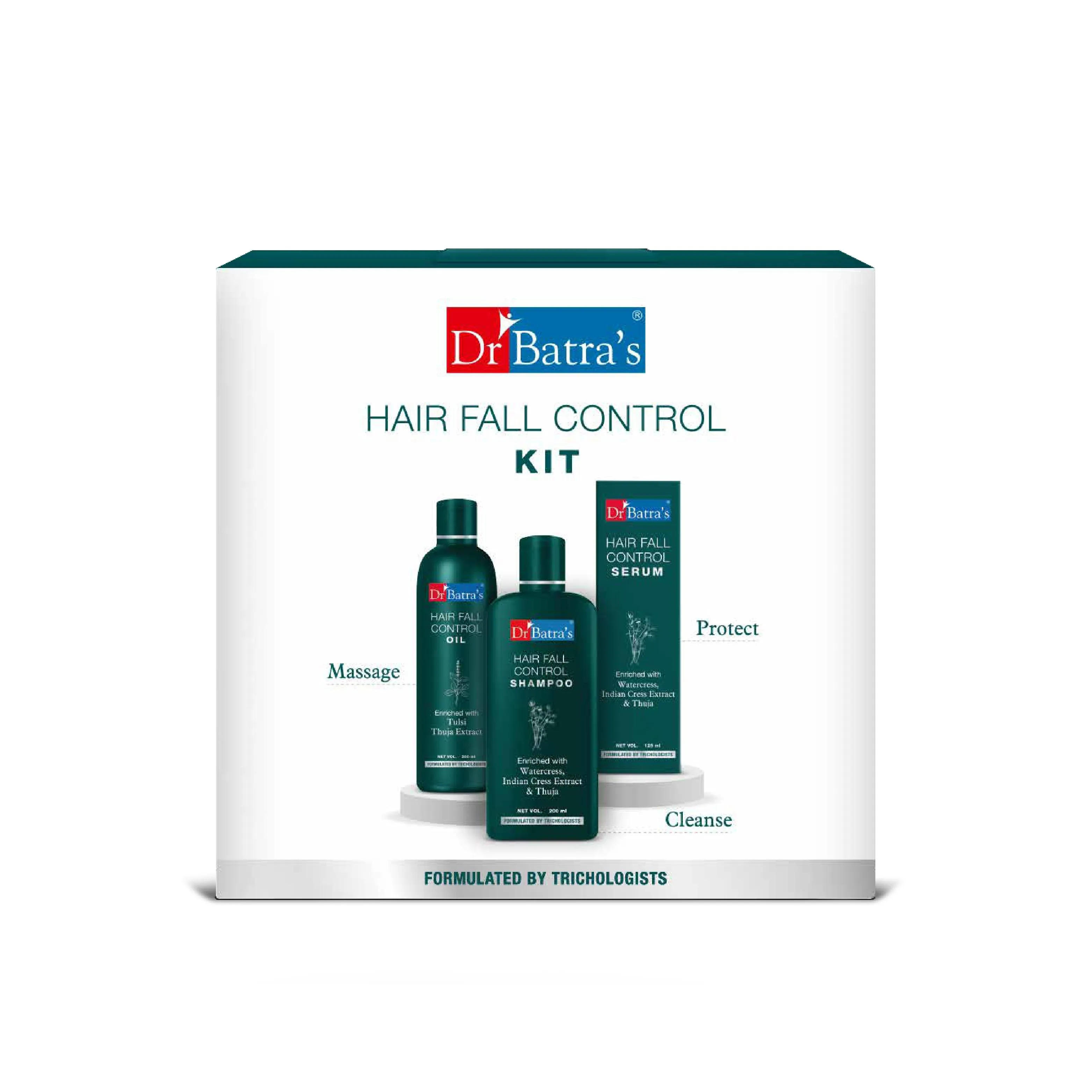 Dr Batra's Hair Fall Control Kit Thicker