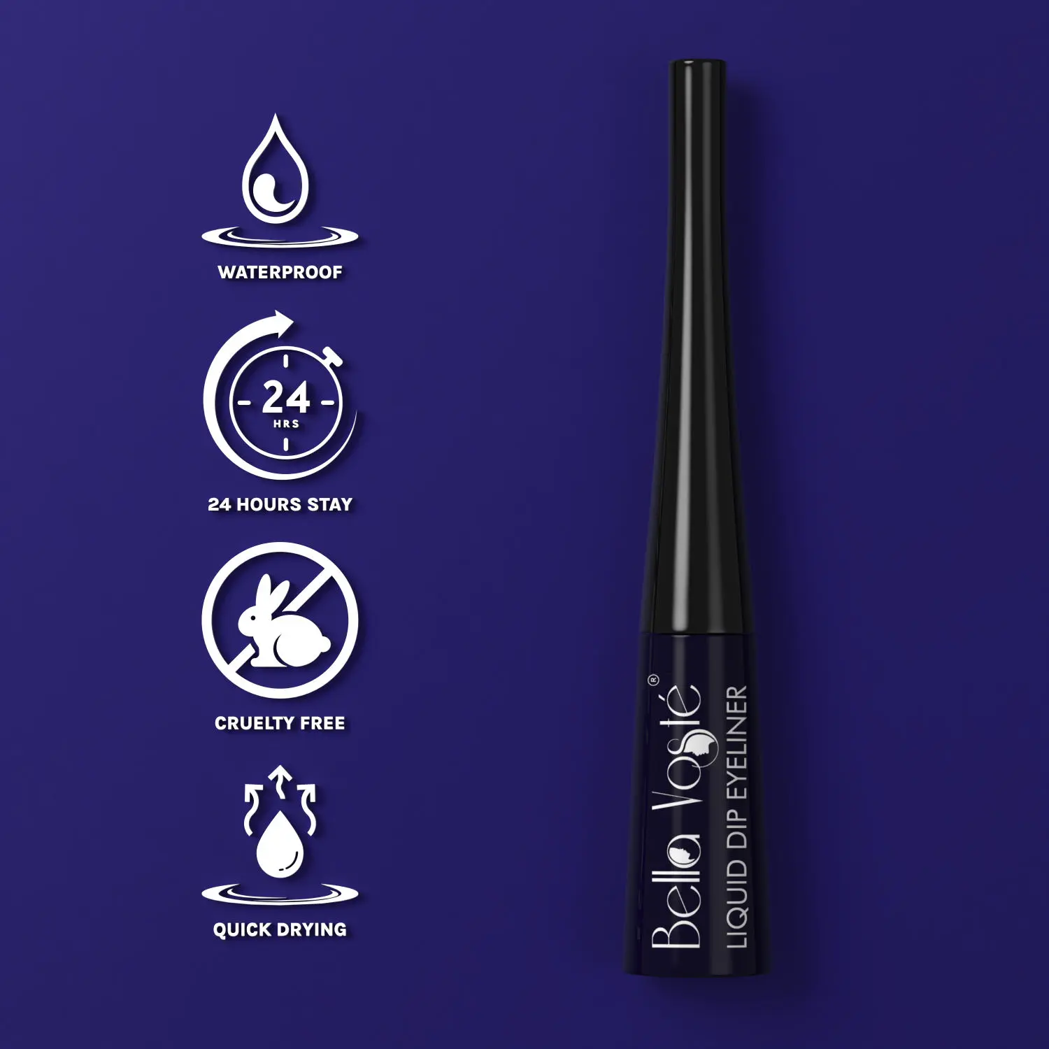 Bella Voste Liquid Dip Eyeliner Go Bold (03) (4 ml)