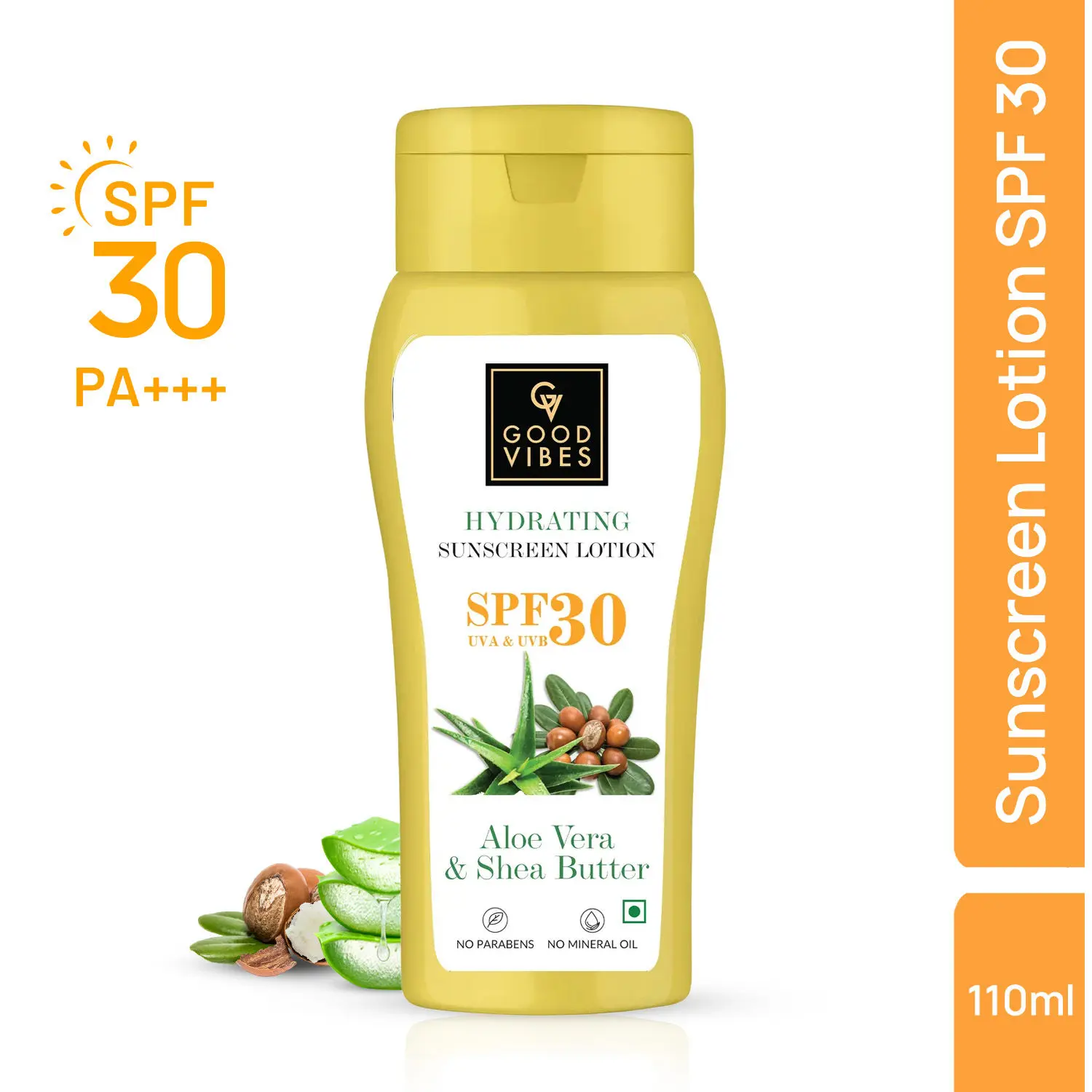 Aloe Vera & Shea Butter Sunscreen Lotion SPF 30