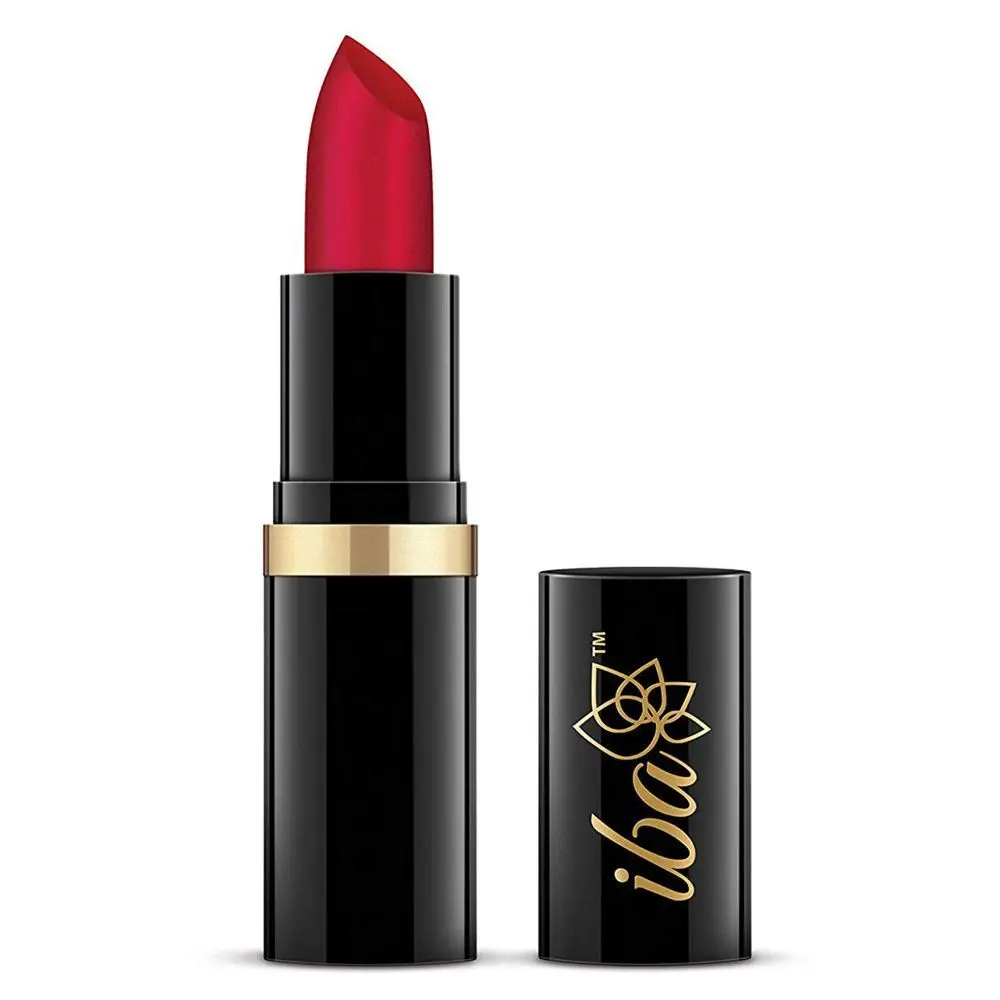 Iba Pure Lips Moisturizing Lipstick Shade A50 Dusky Rose, 4g | Intense Colour | Highly Pigmented and Creamy Long Lasting | Glossy Finish | Enriched with Vitamin E | 100% Natural, Vegan & Cruelty Free