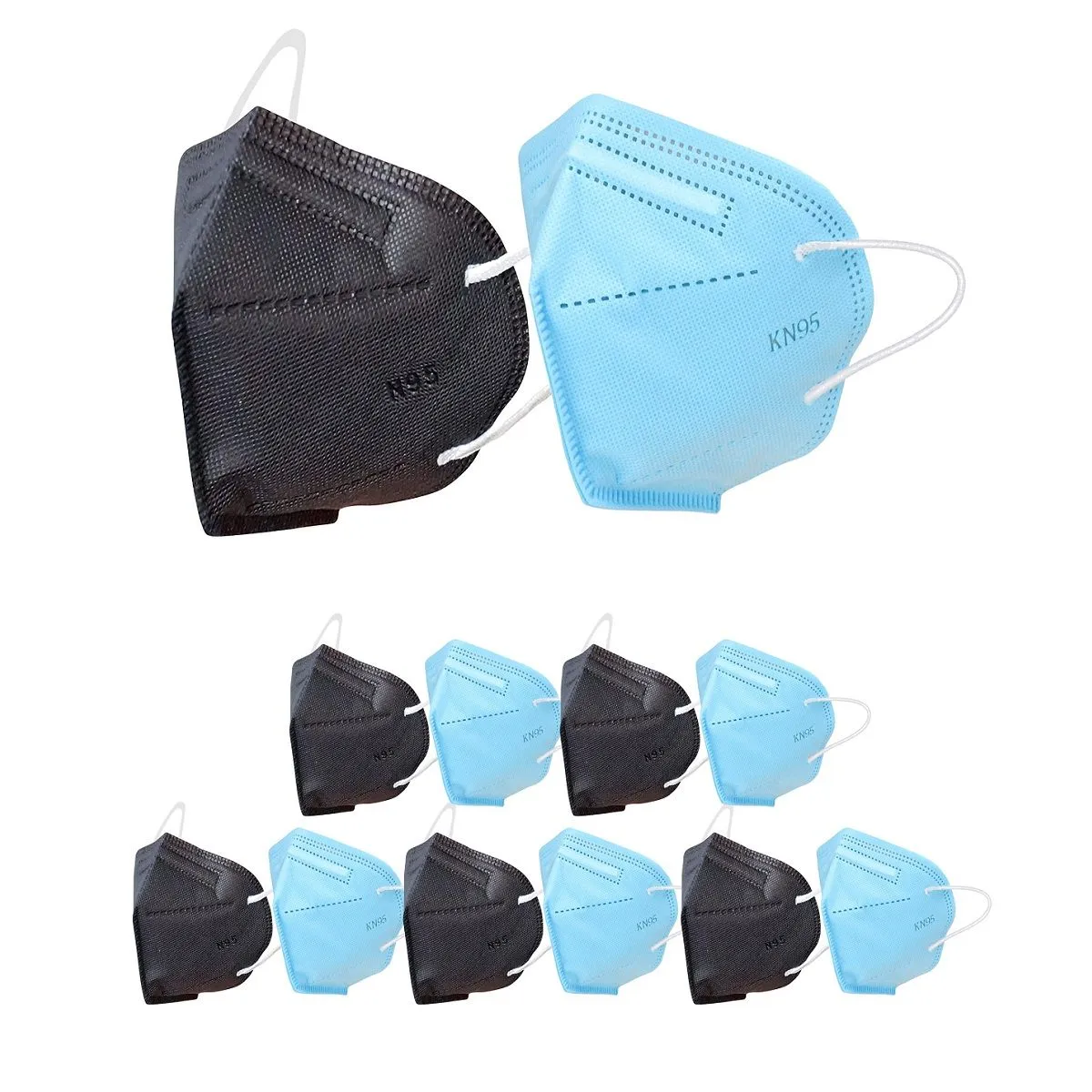 OOMPH Pack of 16 Kn95/N95 Anti-Pollution Reusable 5-Layer Mask