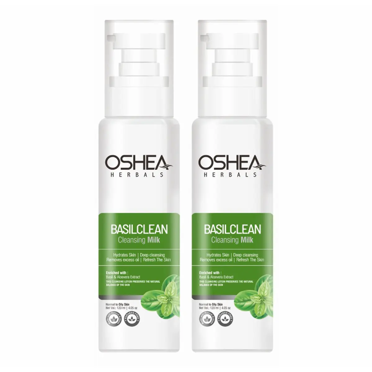 OSHEA HERBALS Basilclean Cleansing Lotion(Pack of 2 )