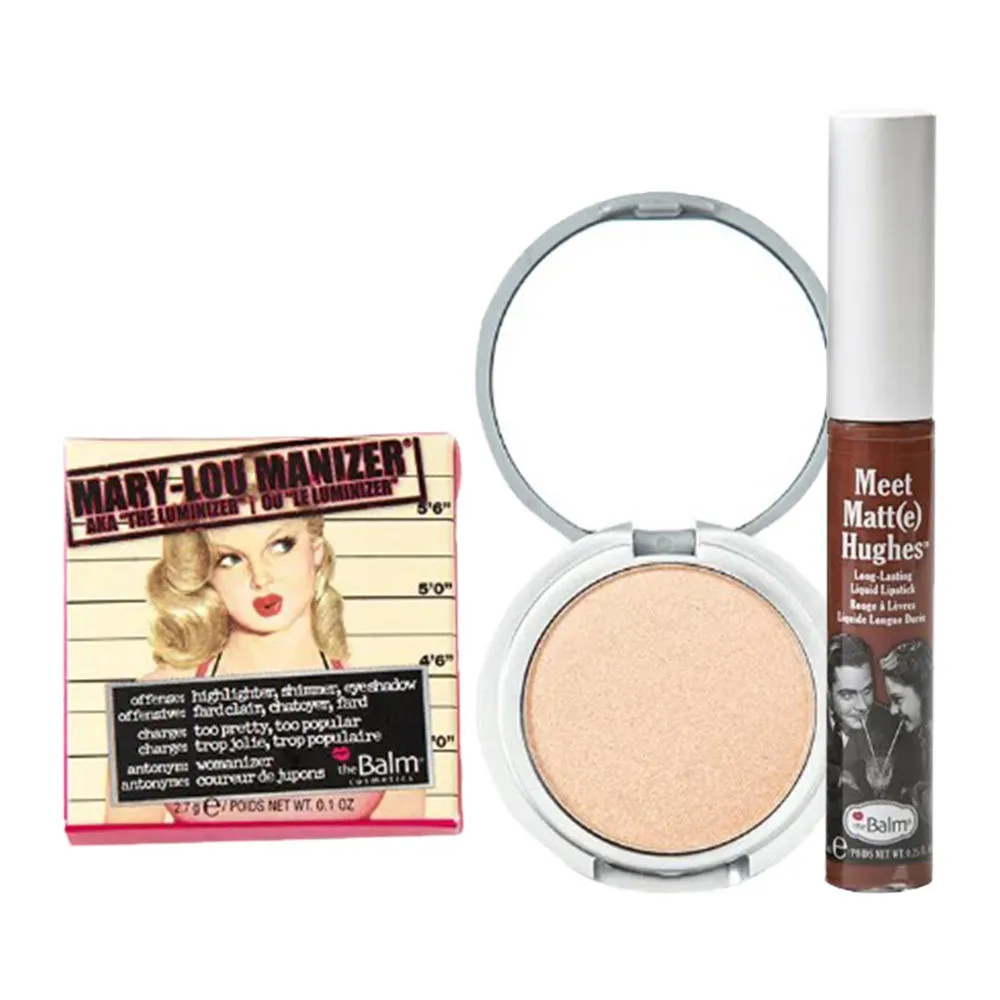 theBalm- Highlighter And Liquid Lipstick