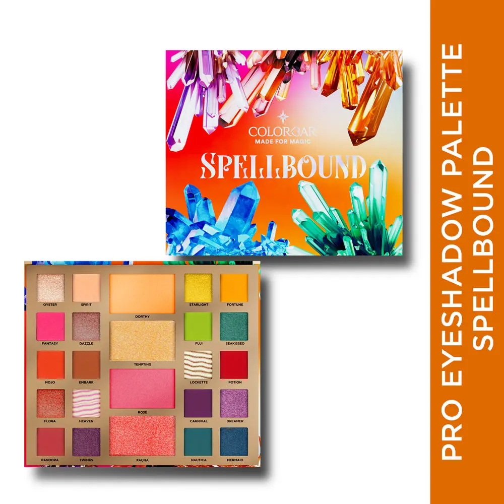 Colorbar Spellbound Eyeshadow & Blush Palette 24 shades