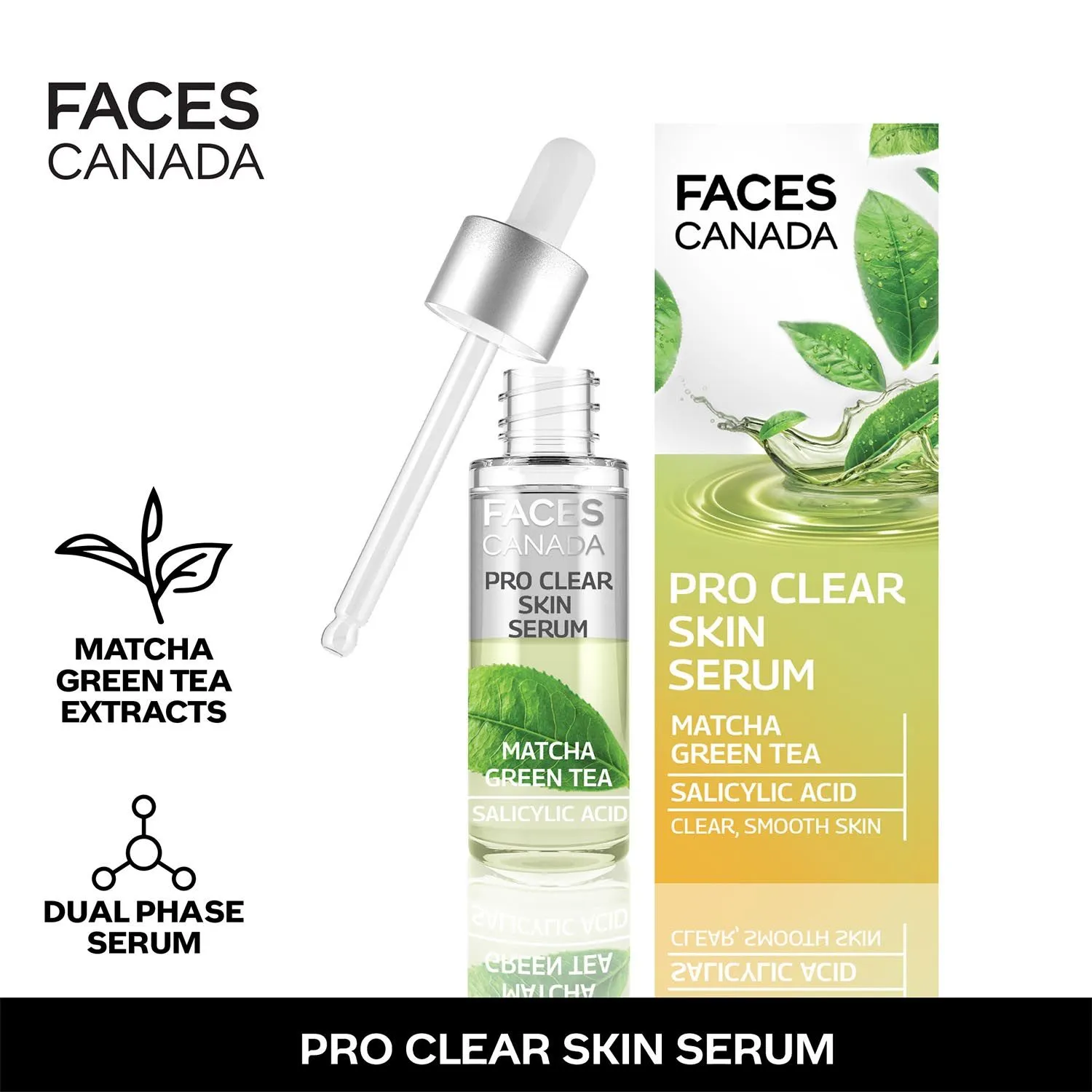 Faces Canada Pro Clear Skin Serum - Matcha Green Tea