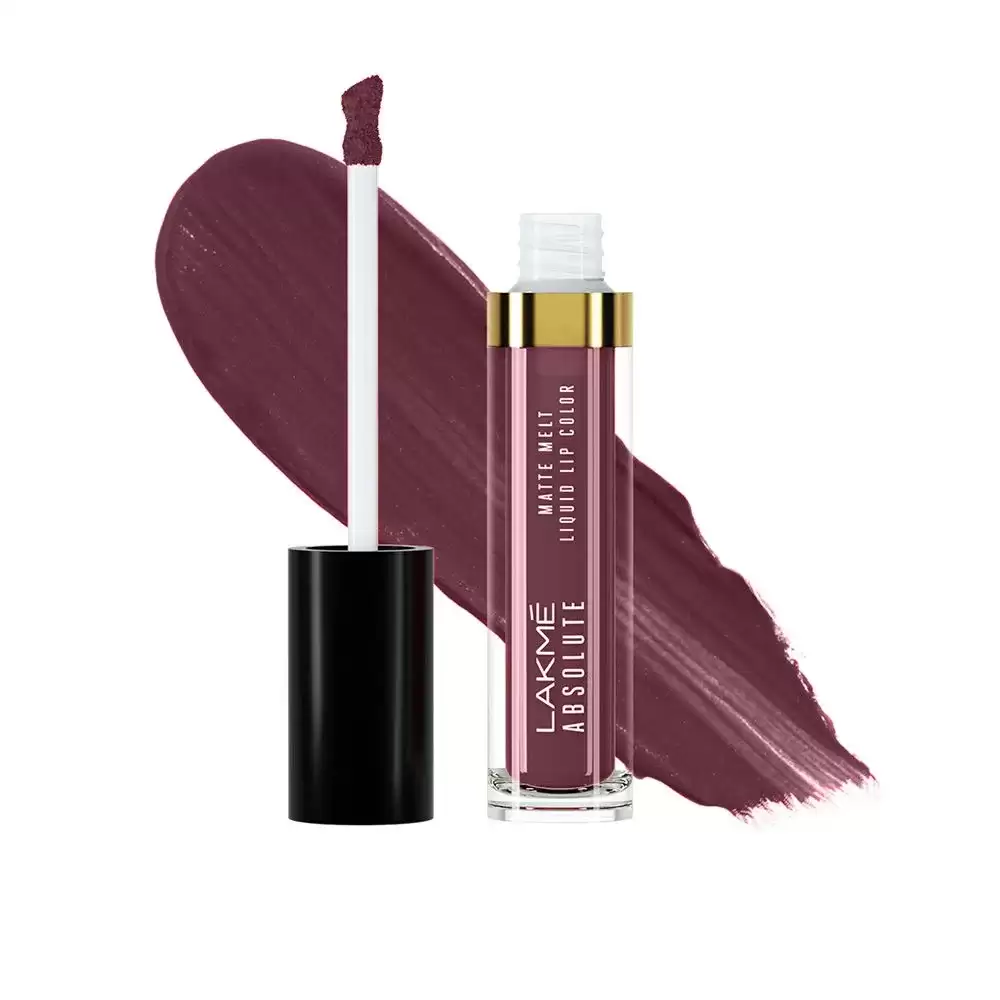 Lakme Absolute Matte Melt Liquid Lip Color - Mauve Mallow