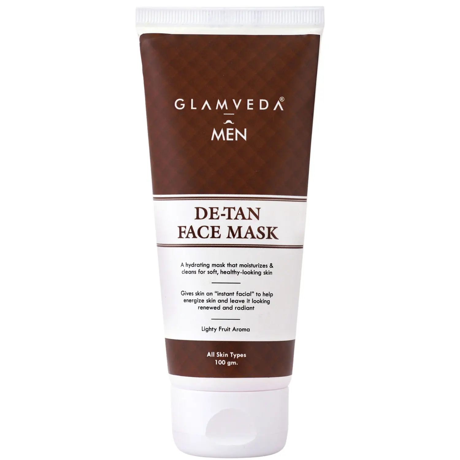 Glamveda Men De Tan Face Mask (100 ml)