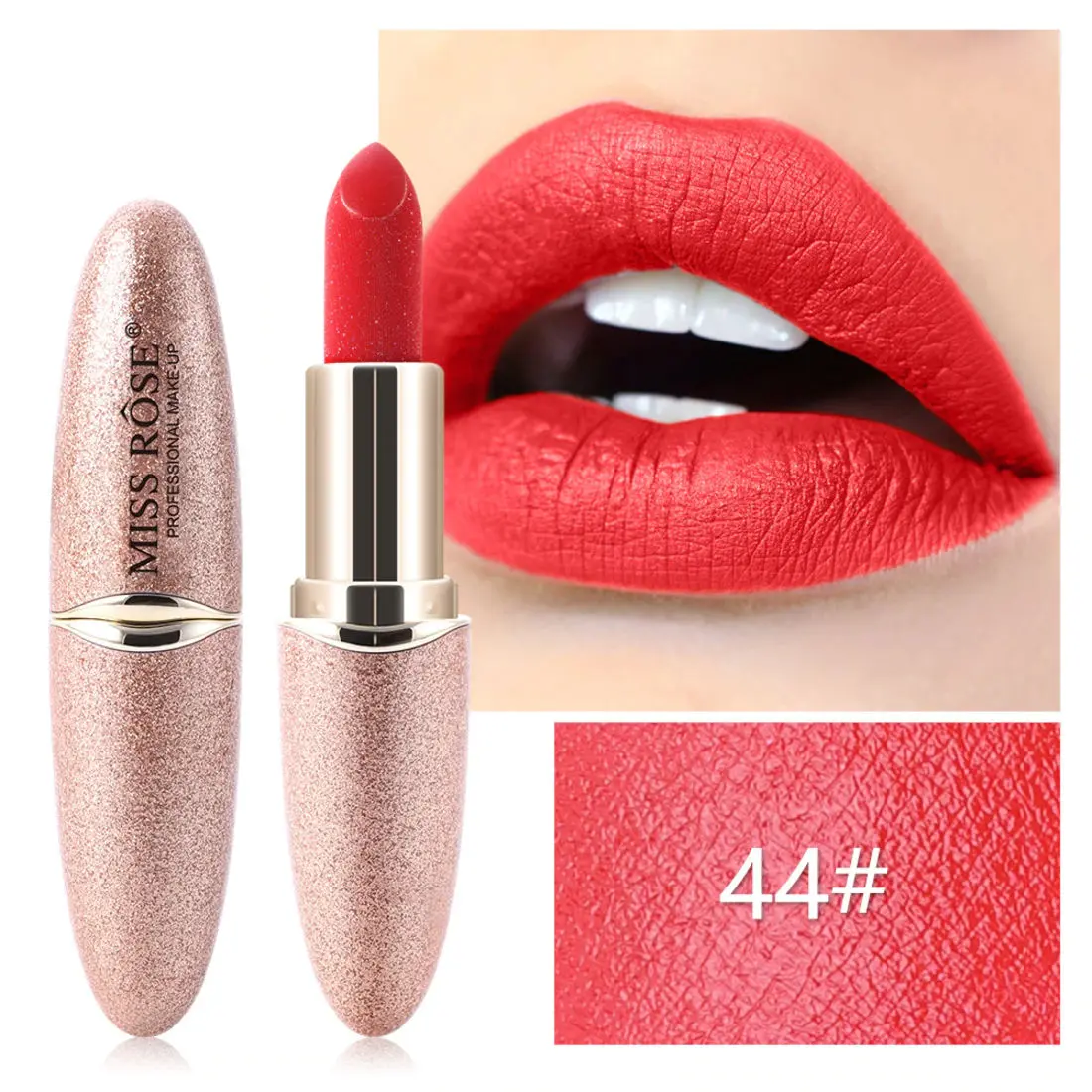 Miss Rose Creamy Matte Velvet Lipstick 7301-411 44