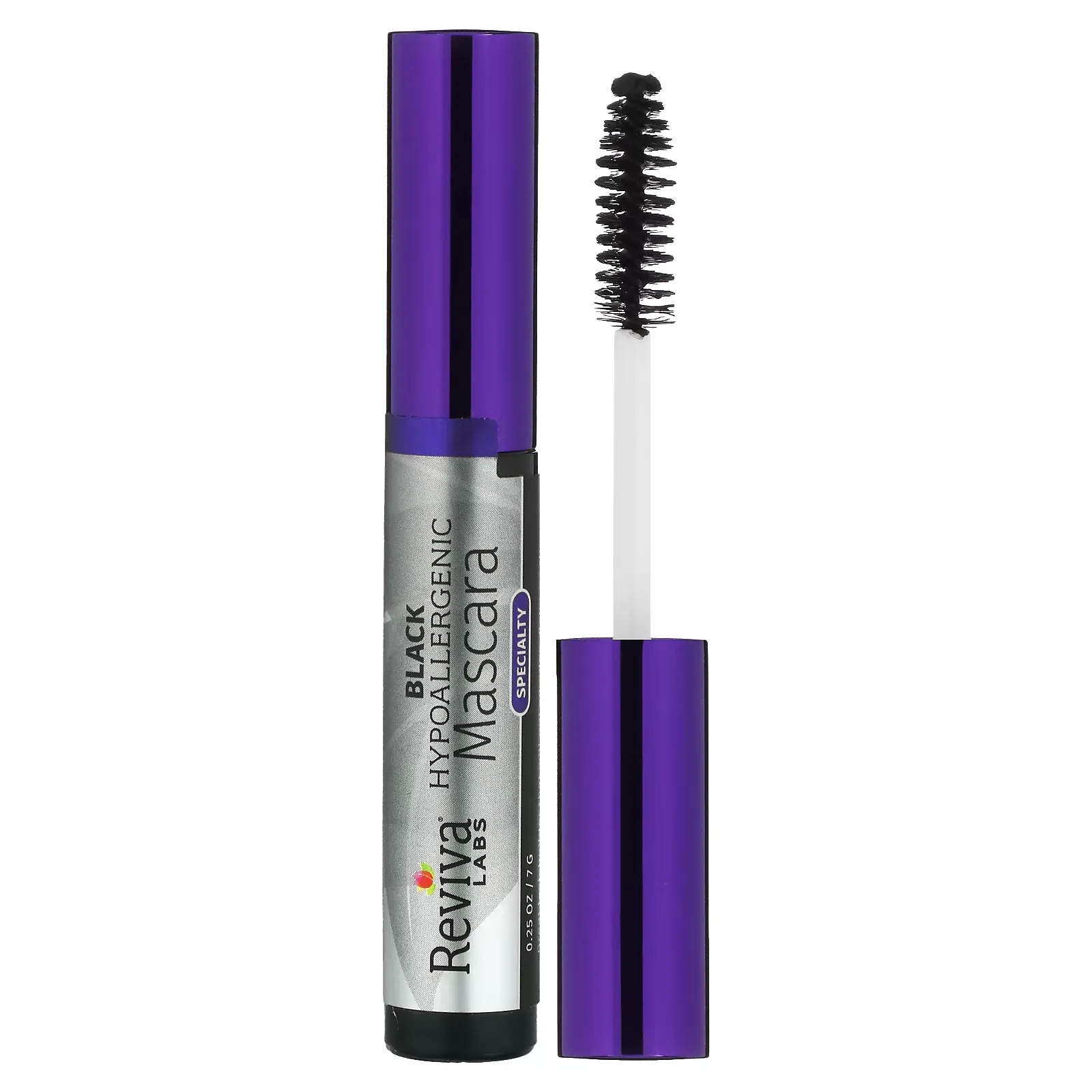 Hypoallergenic Mascara, Black, 0.25 oz (7 g)