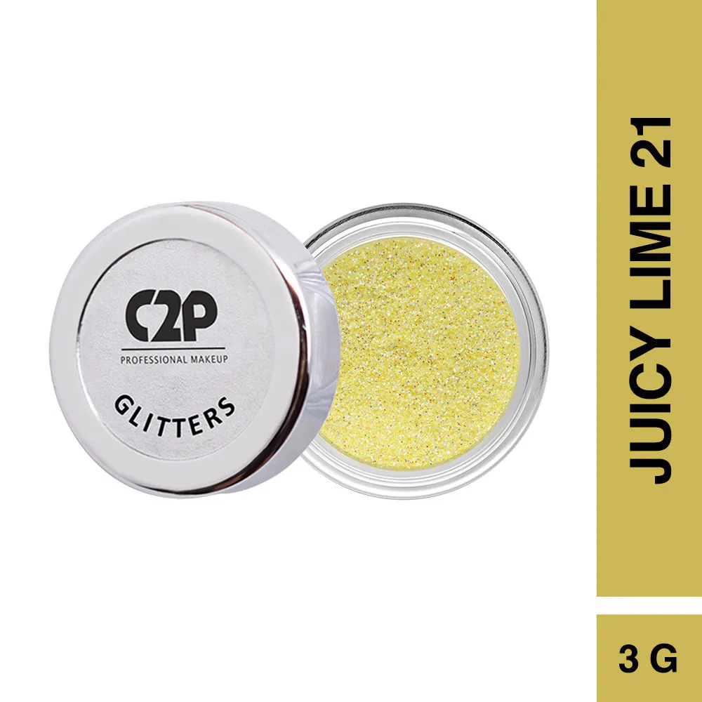 C2P Pro HD Loose Glitters - Juicy Lime 21