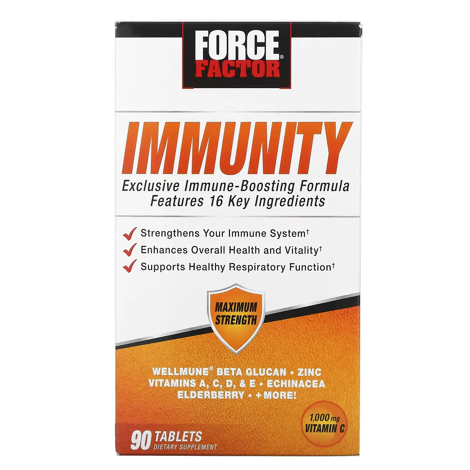 Immunity, 1,000 mg, 90 Tablets