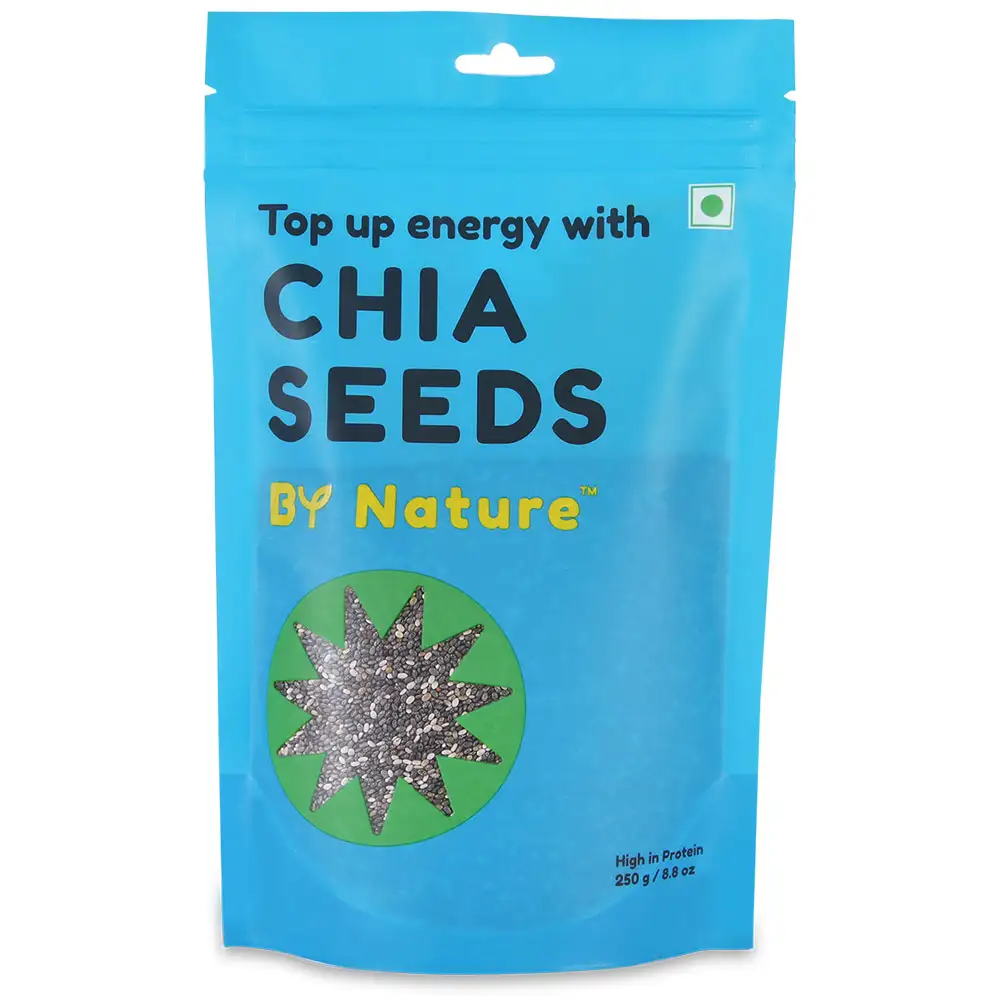 By Nature Chia Seeds,  250 g  Unflavoured